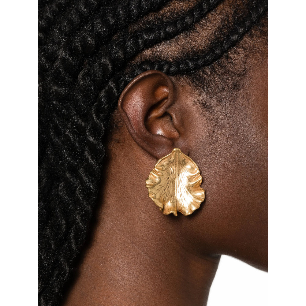 Cult Gaia Iris Earrings — Gold, view 2