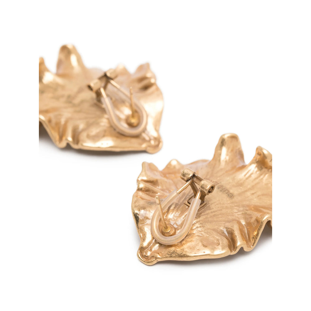Cult Gaia Iris Earrings — Gold, view 3