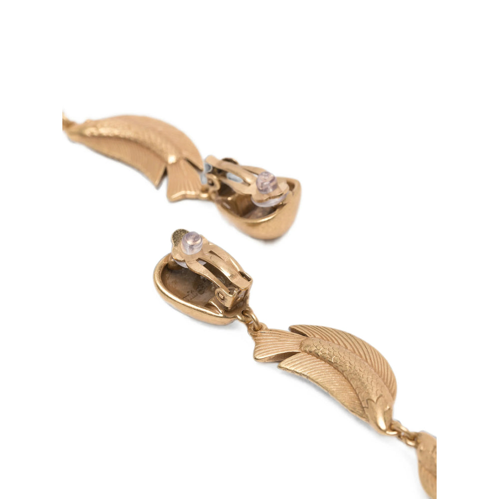 Cult Gaia Neemo Earrings — Gold, view 2