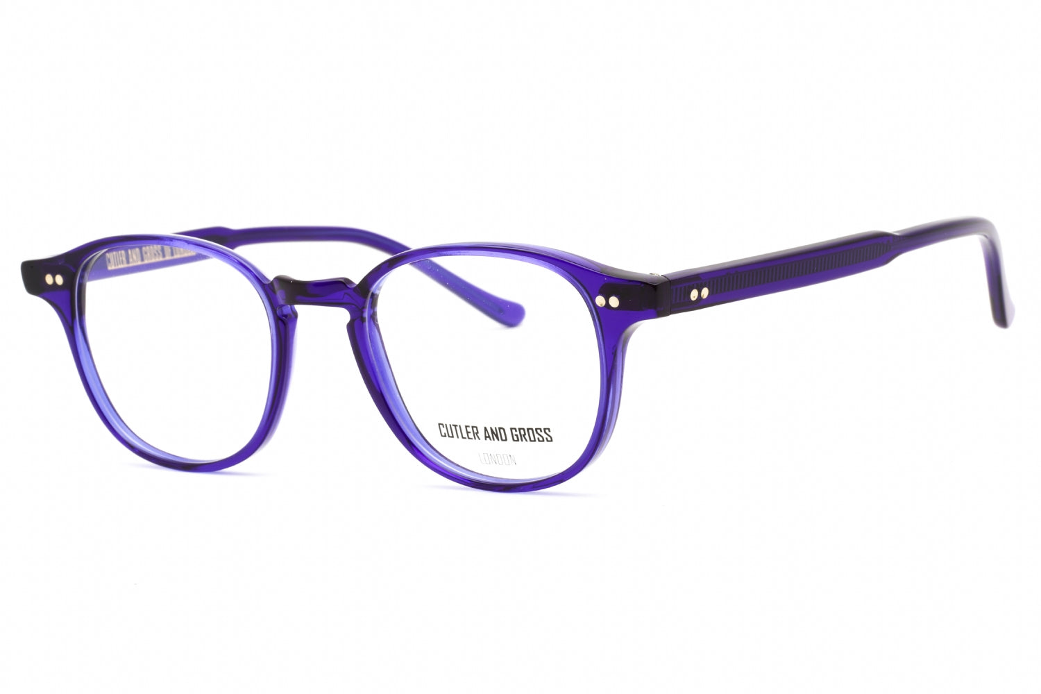 Cutler And Gross CG1312 Eyeglasses — Purple by Cutler And Gross