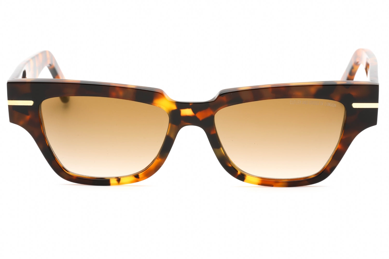 Cutler And Gross CG1349S Cat Eye Tortoiseshell Sunglasses — Brown, view 2