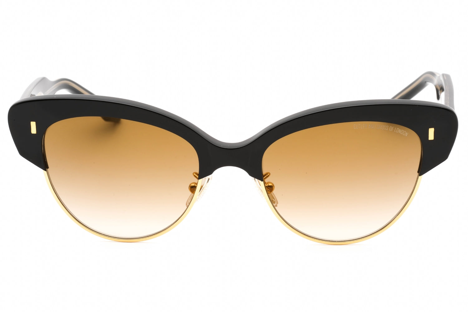 Cutler And Gross CG1351S Cat Eye Sunglasses — Black, view 2