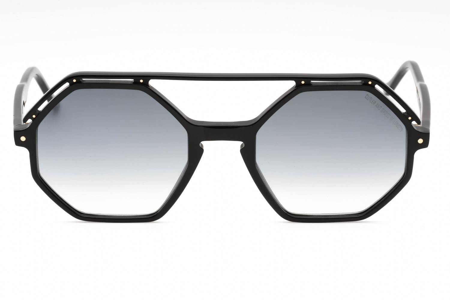 Cutler And Gross CGSN137153 Sunglasses — Black, view 2