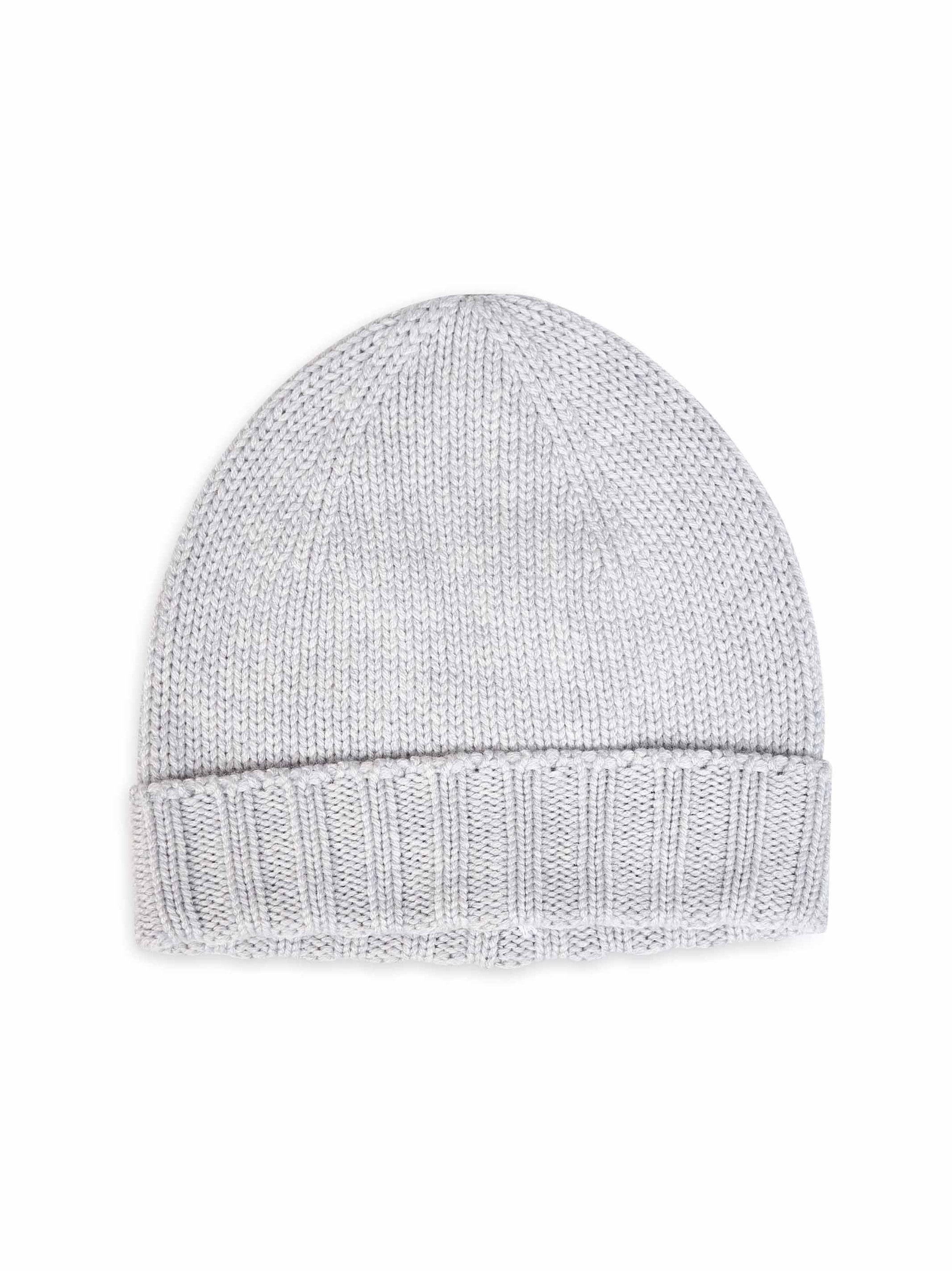 D 4.0 1018615529044 Virgin Wool Beanie — Gray by D 4.0