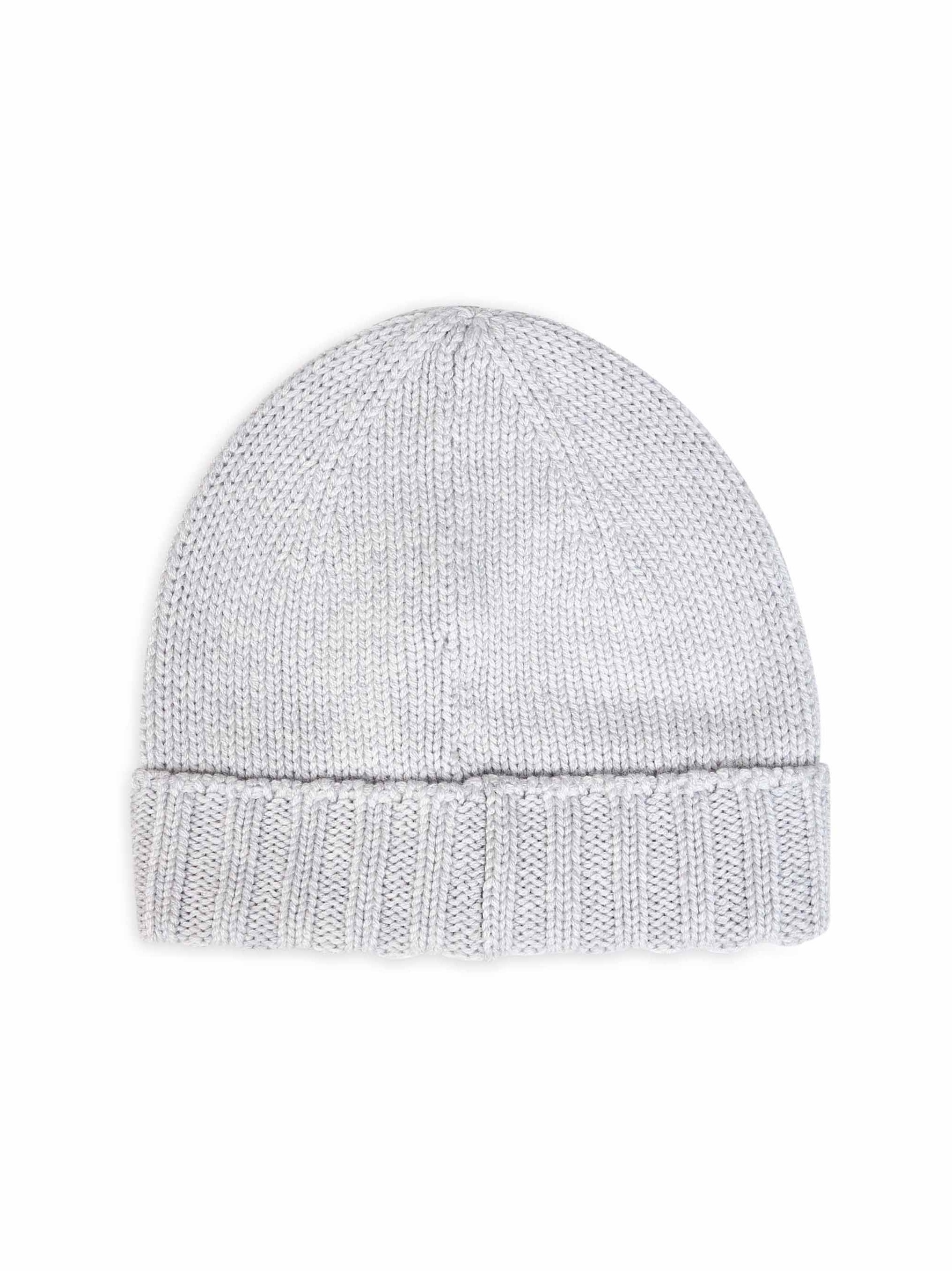 D 4.0 1018615529044 Virgin Wool Beanie — Gray, view 2