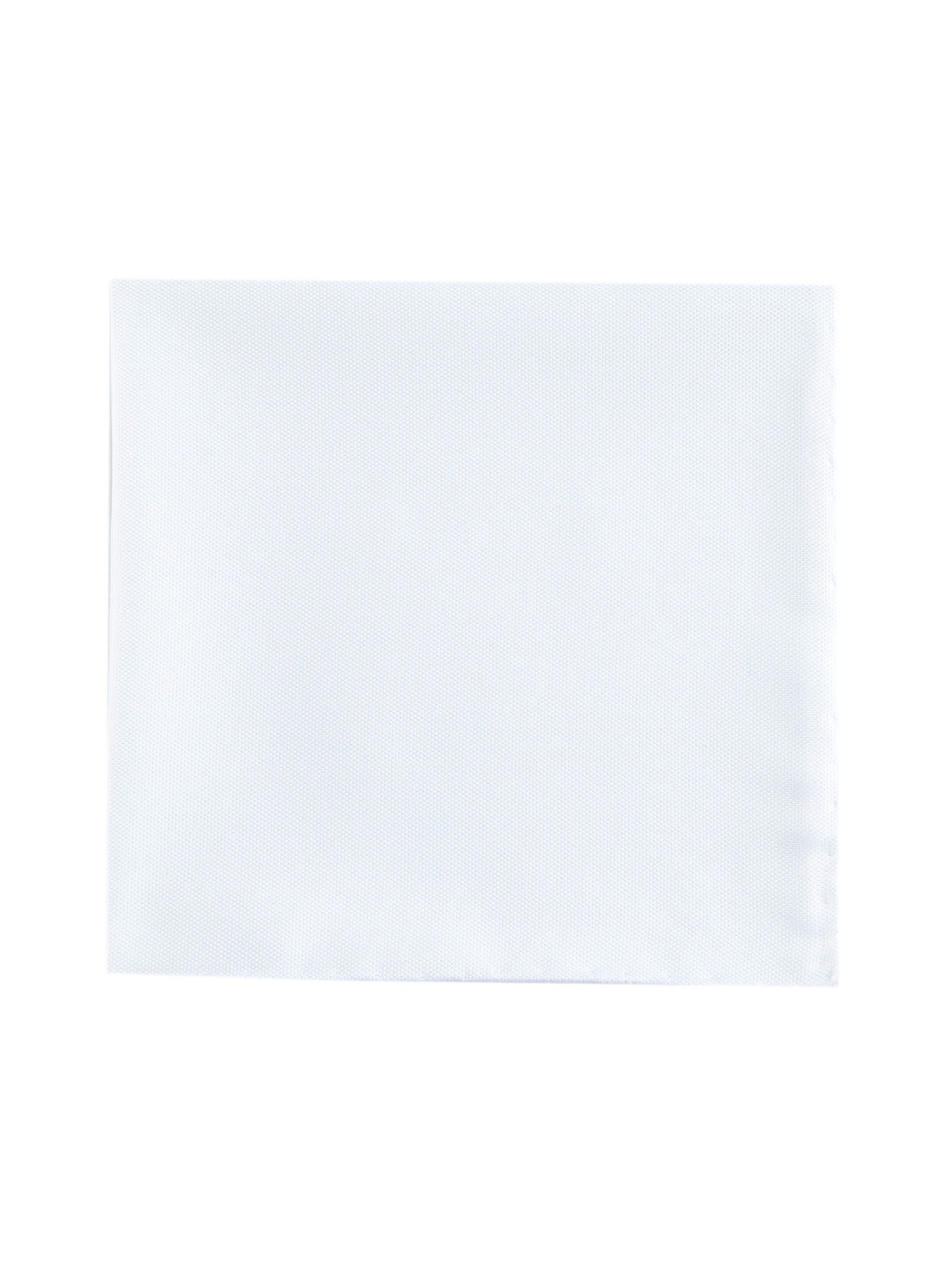 D 4.0 Cotton Square Scarf — White by D 4.0
