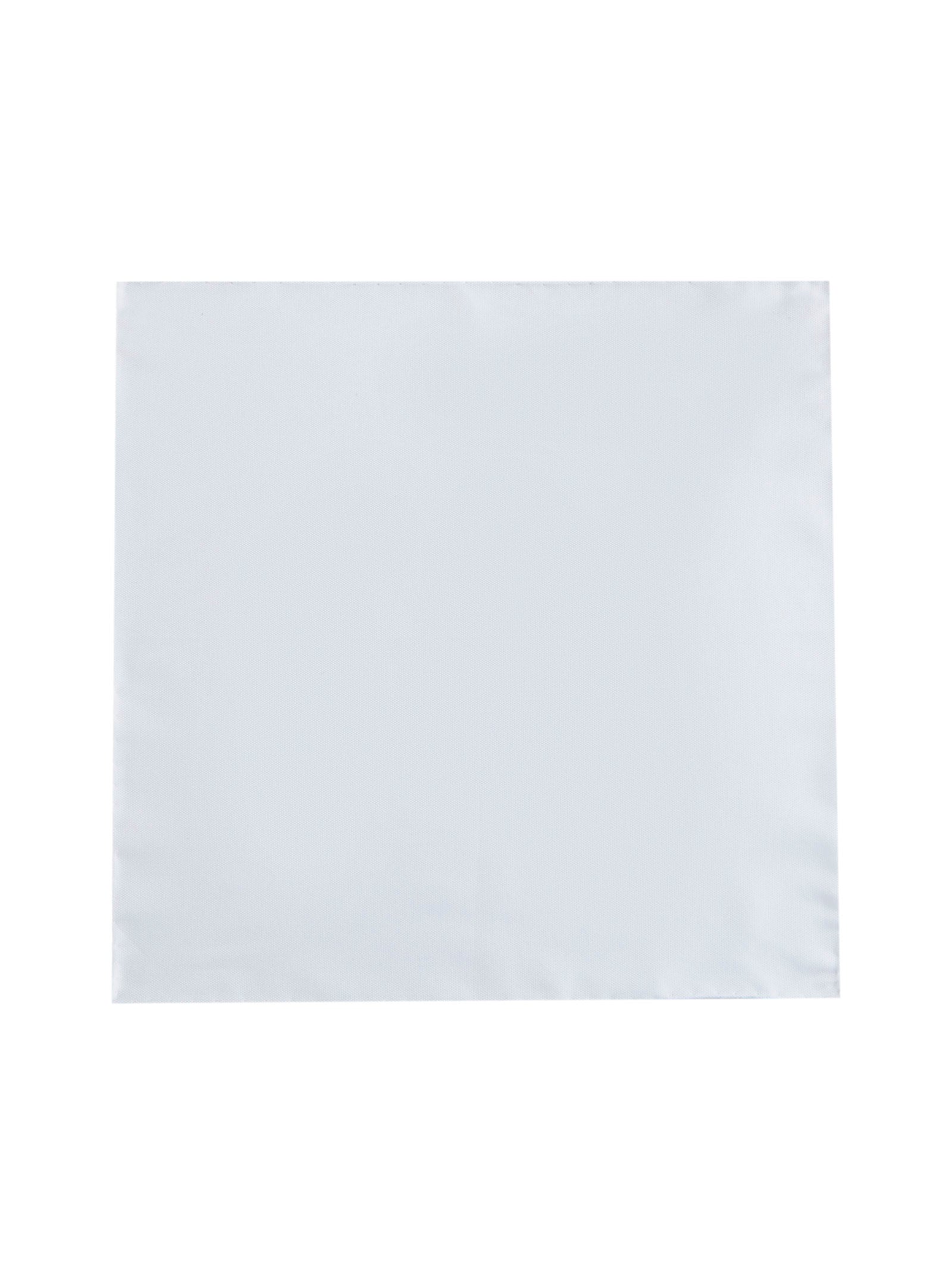 D 4.0 Cotton Square Scarf — White, view 3