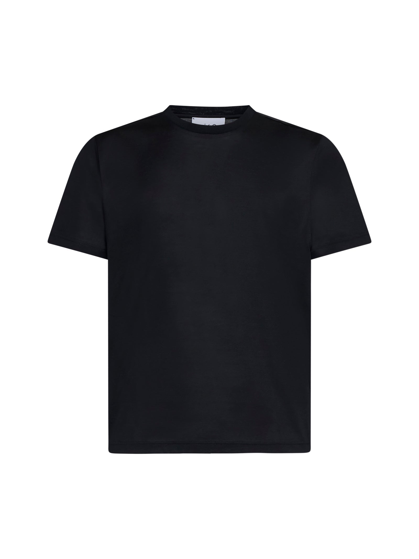 D 4.0 Lisle Cotton T-Shirt — Black by D 4.0