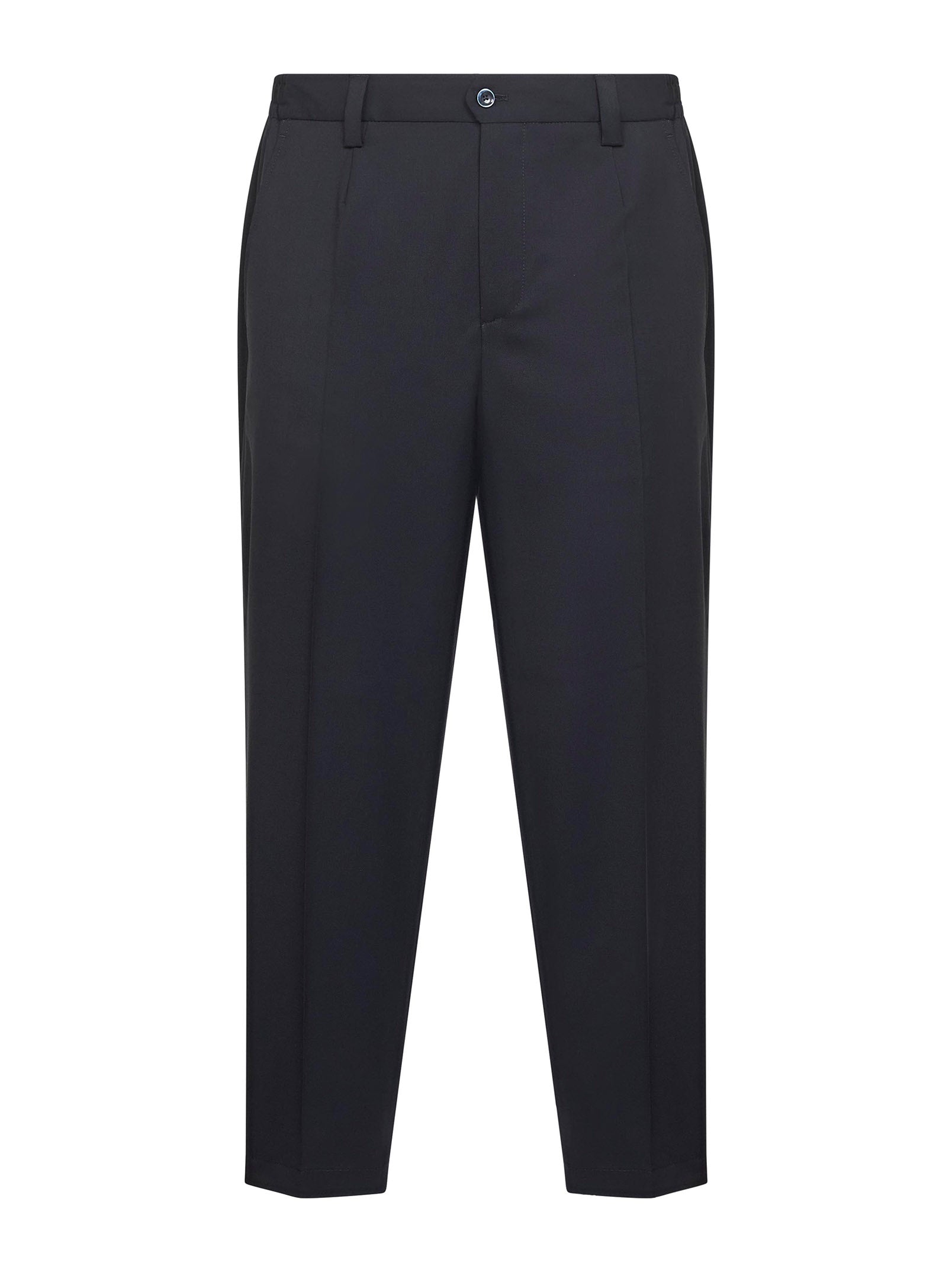 D 4.0 Virgin Wool Trousers — Blue by D 4.0