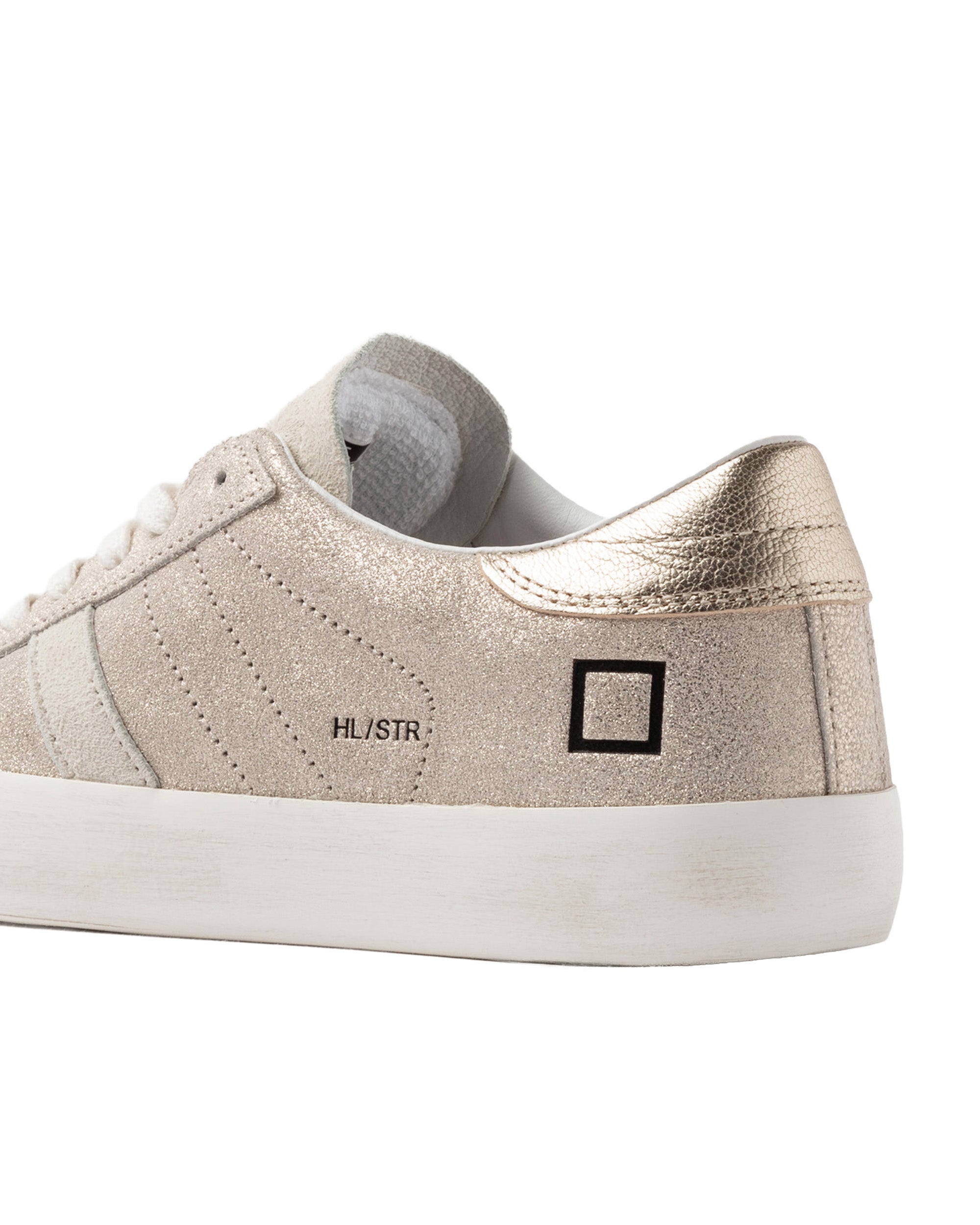D.A.T.E. Hill Low Sneaker — Platinum, view 3