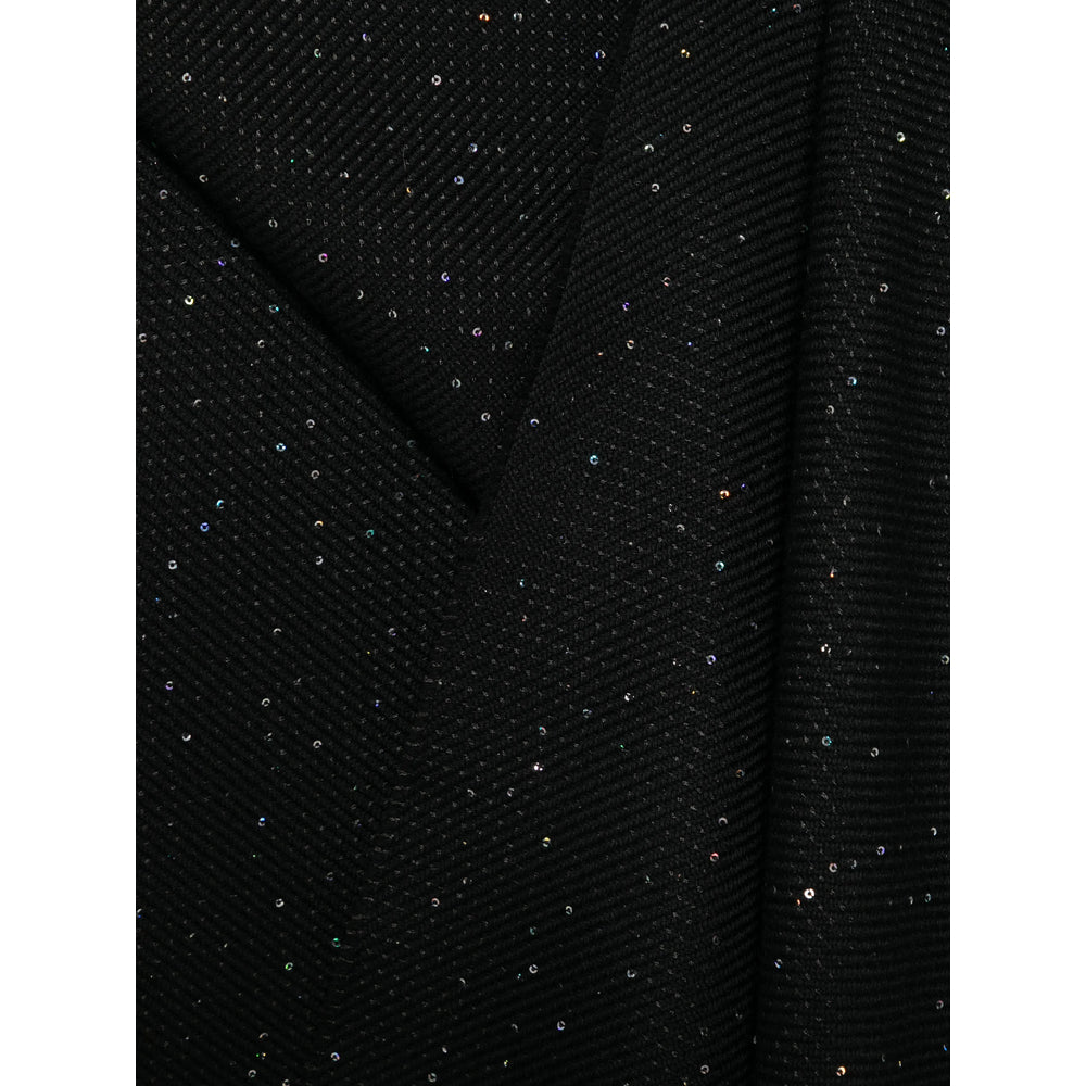 D'Aniello Anais Scarf — Black, view 2