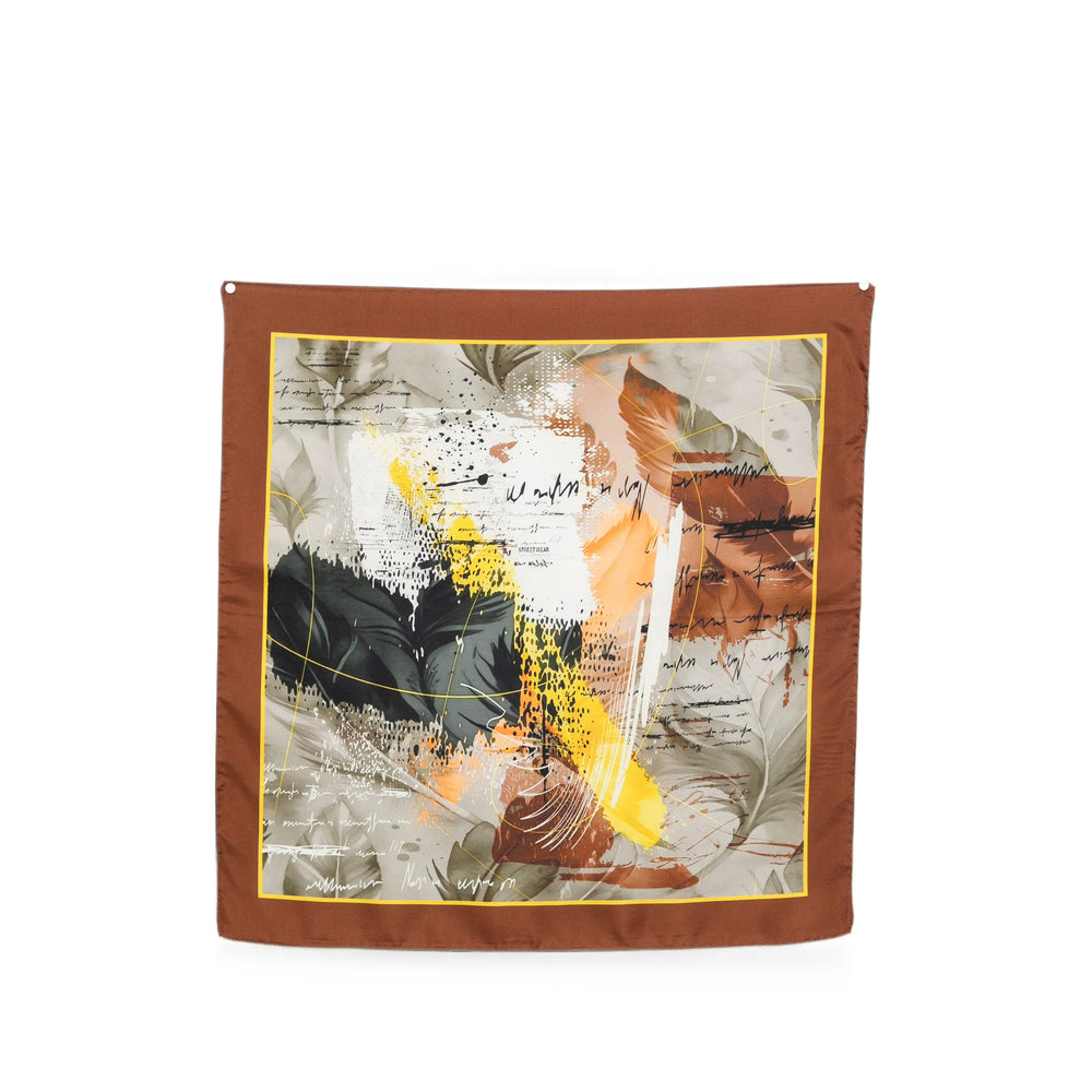 D'Aniello Bled Scarf — Brown by D'Aniello