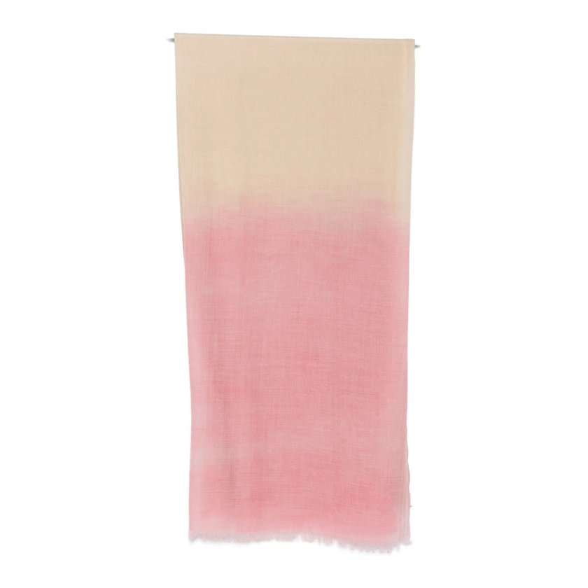 D'Aniello Ombré Wool Scarf — Pink by D'Aniello
