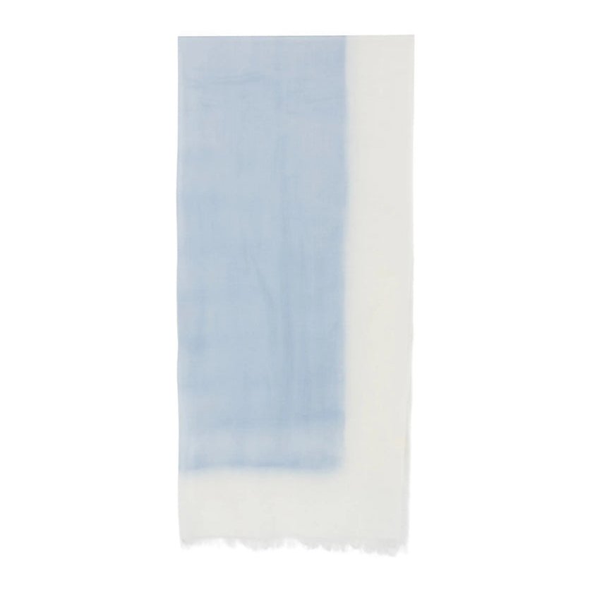 D'Aniello Wool Colour-Block Stole — Blue by D'Aniello