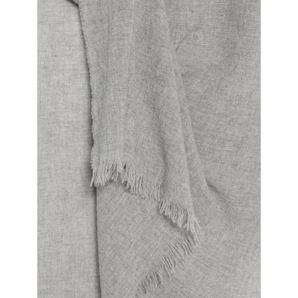 D'Aniello Lissen Stole — Gray, view 3