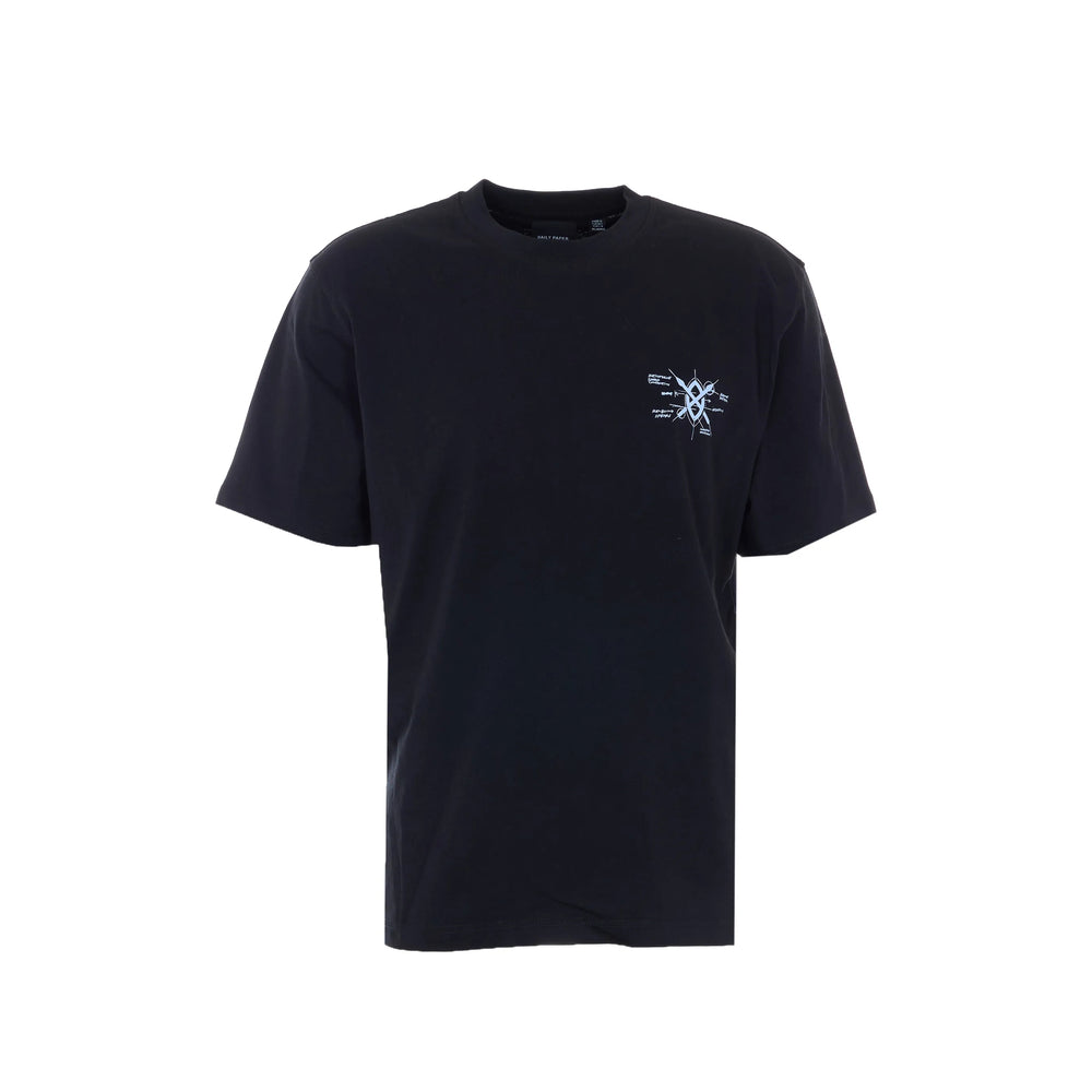 Daily Paper Shield Evo T-Shirt — Black by Daily Paper