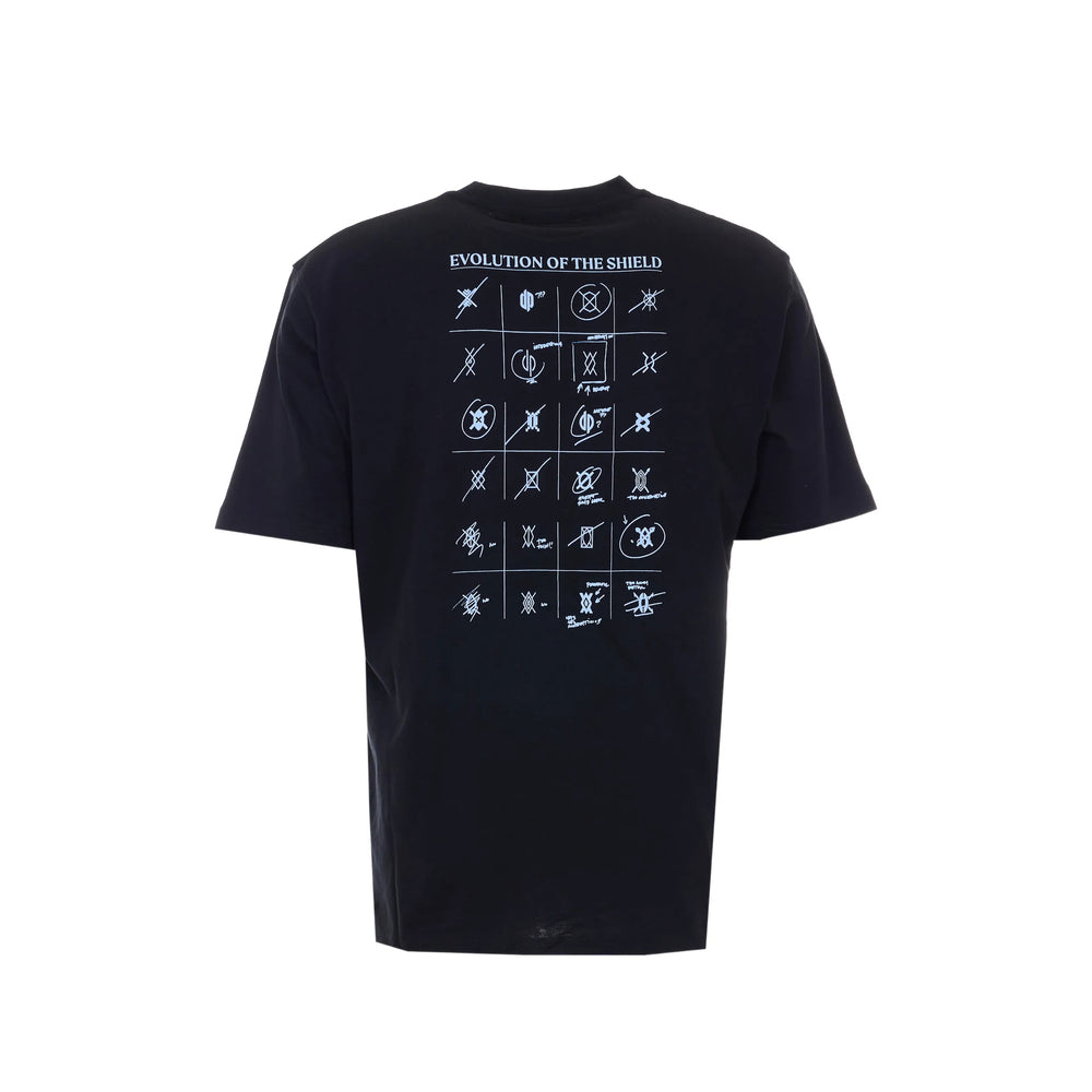 Daily Paper Shield Evo T-Shirt — Black, view 3
