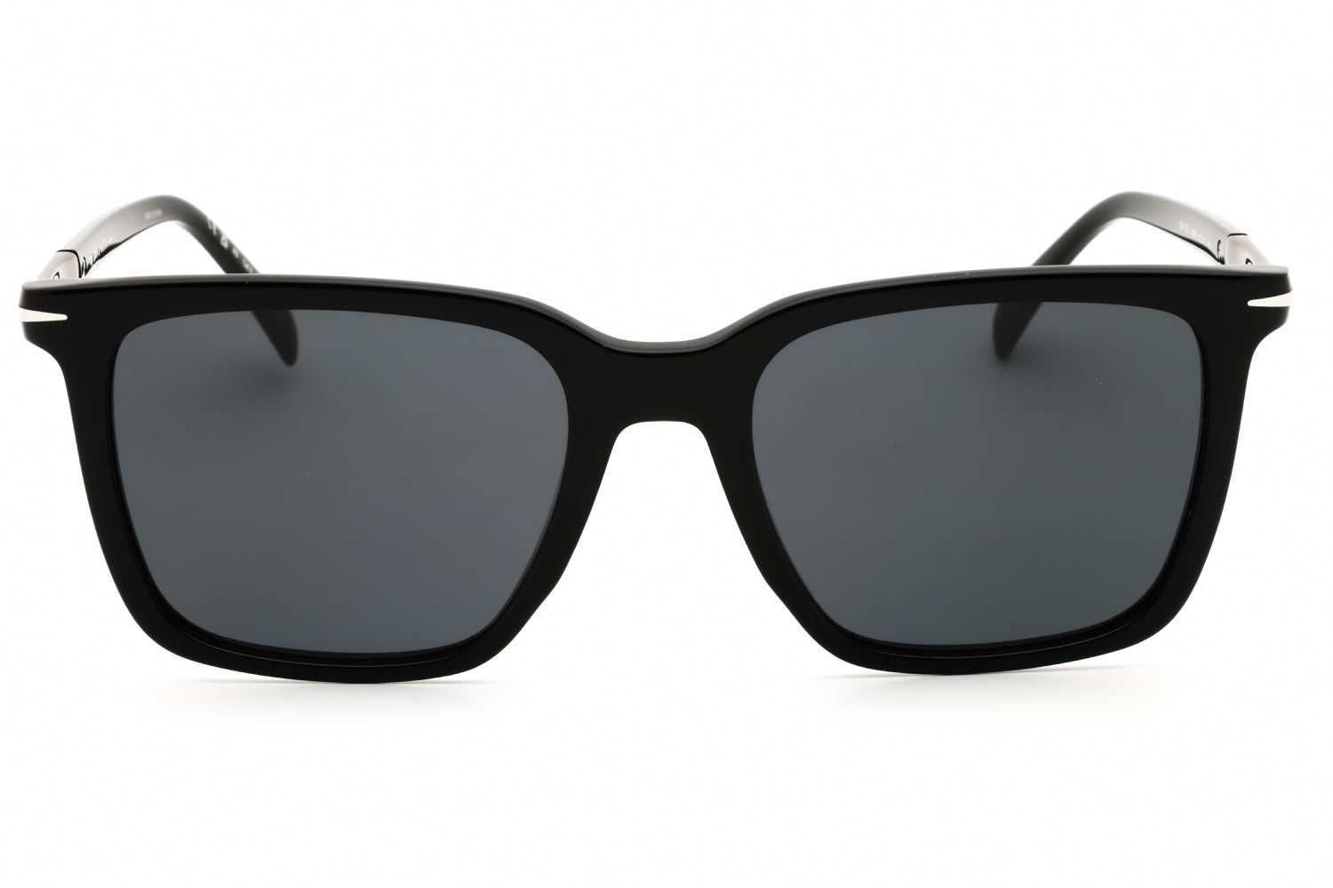 David Beckham DB1130S Rectangular Sunglasses — Black, view 2