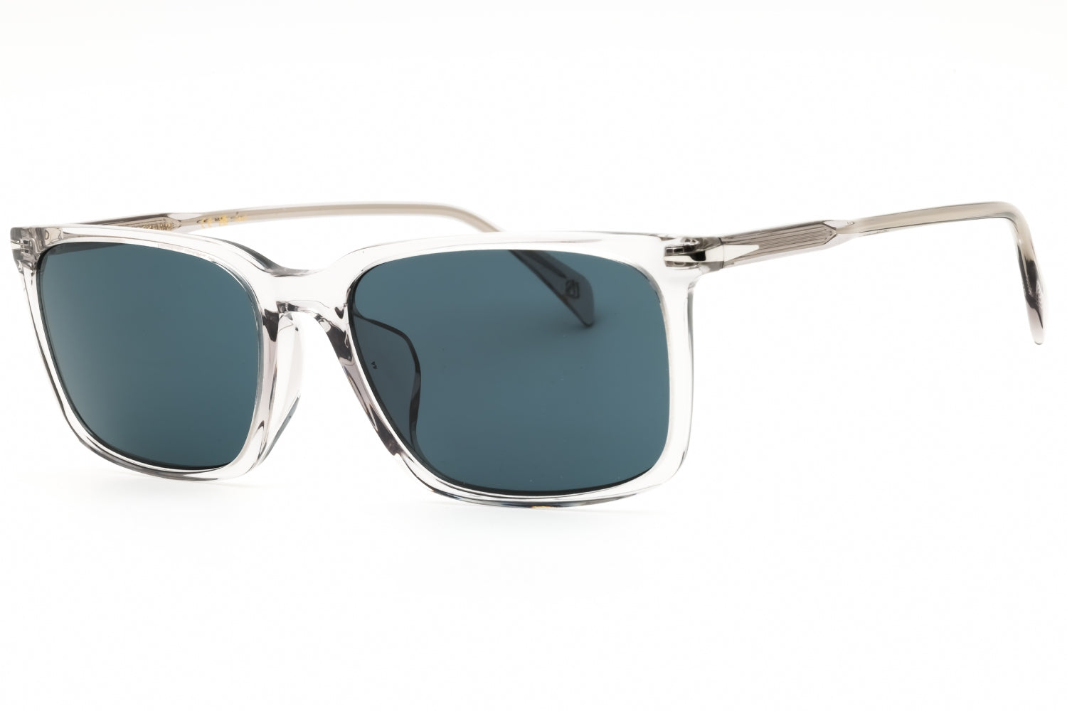 David Beckham DB1163FS Rectangular Frame Sunglasses — Clear by David Beckham