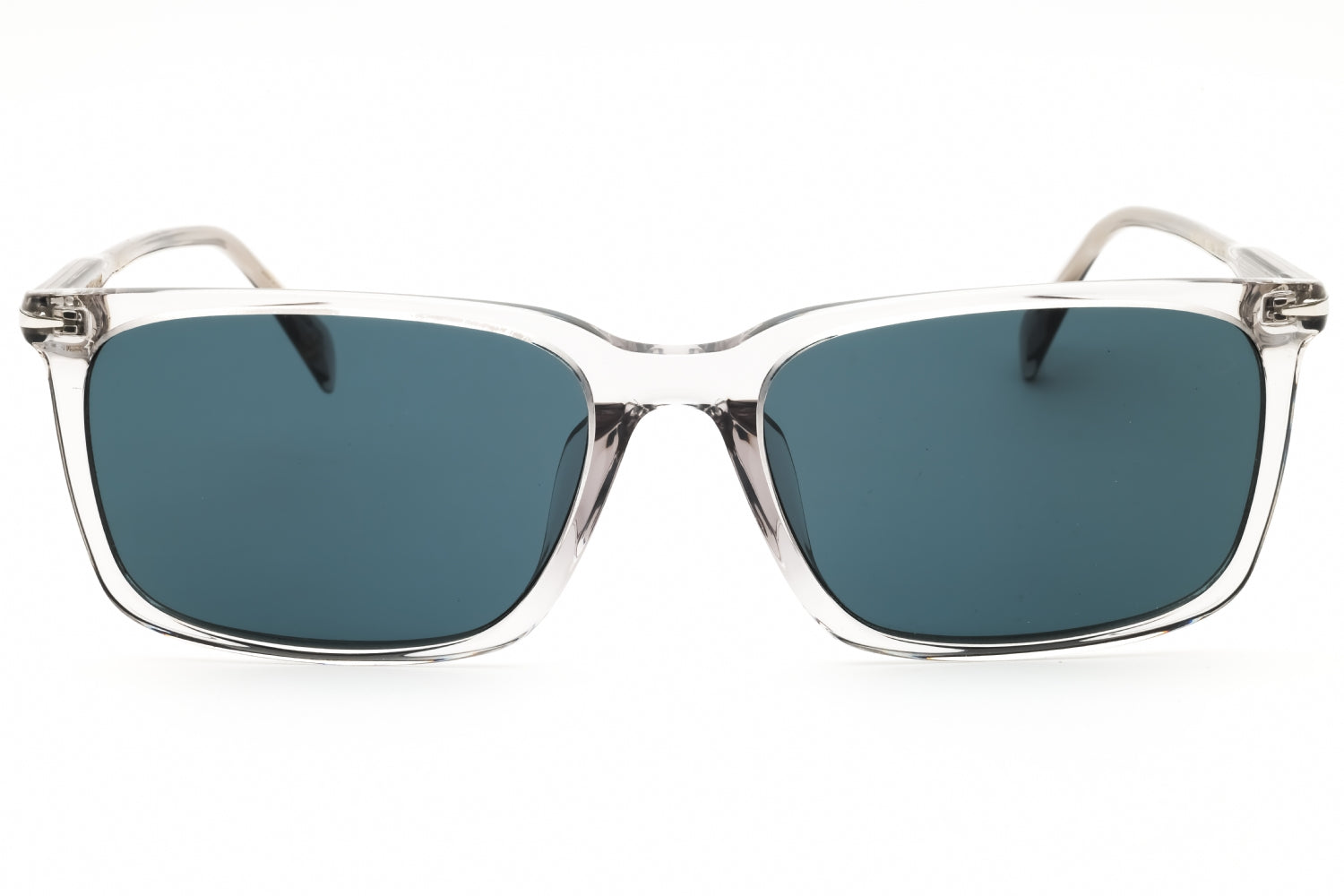 David Beckham DB1163FS Rectangular Frame Sunglasses — Clear, view 2