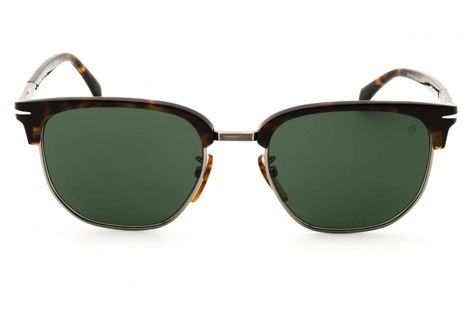 David Beckham DB1176GS Clubmaster-Style Sunglasses — Brown, view 2