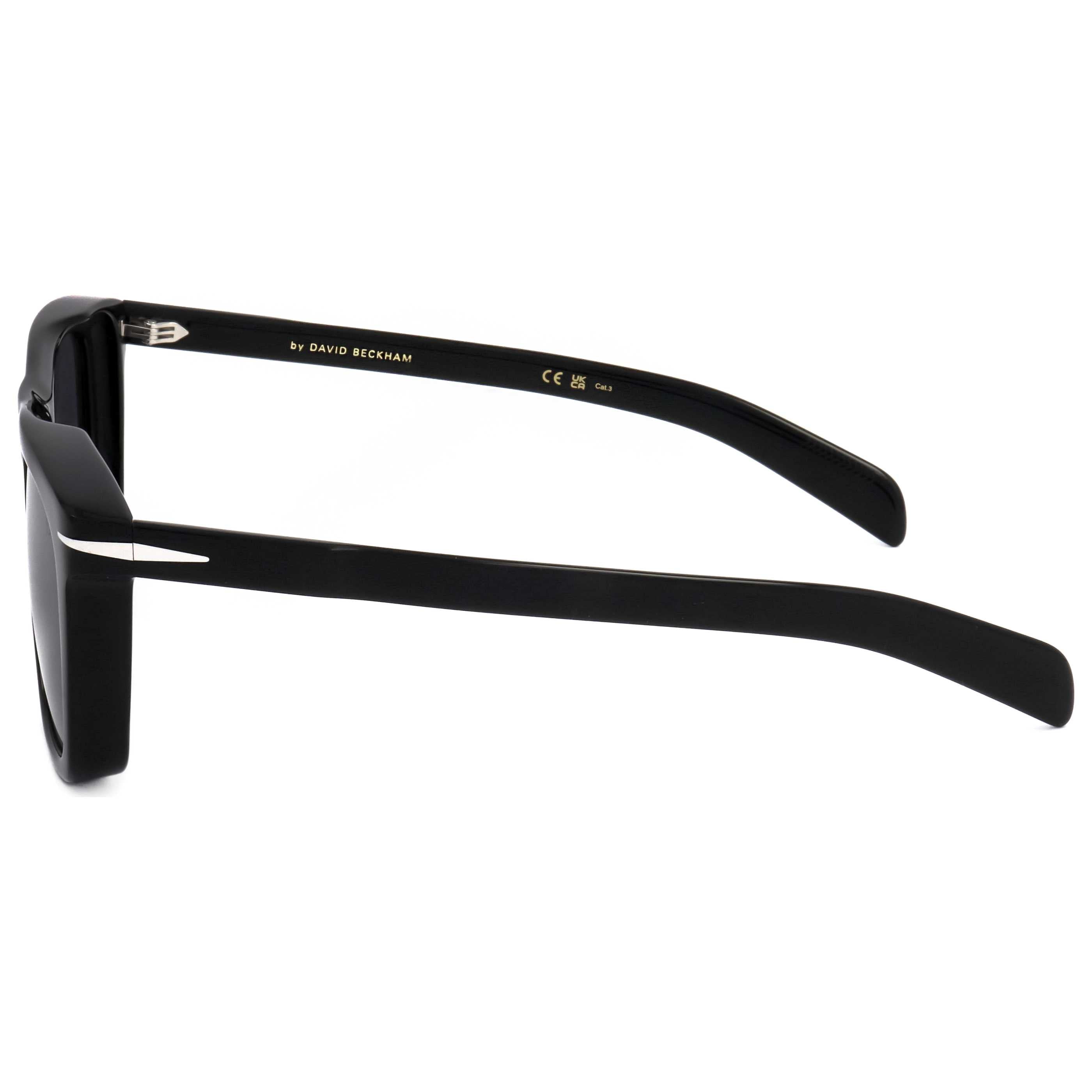 David Beckham DB7000S80751 Wayfarer-Style Sunglasses — Black, view 2