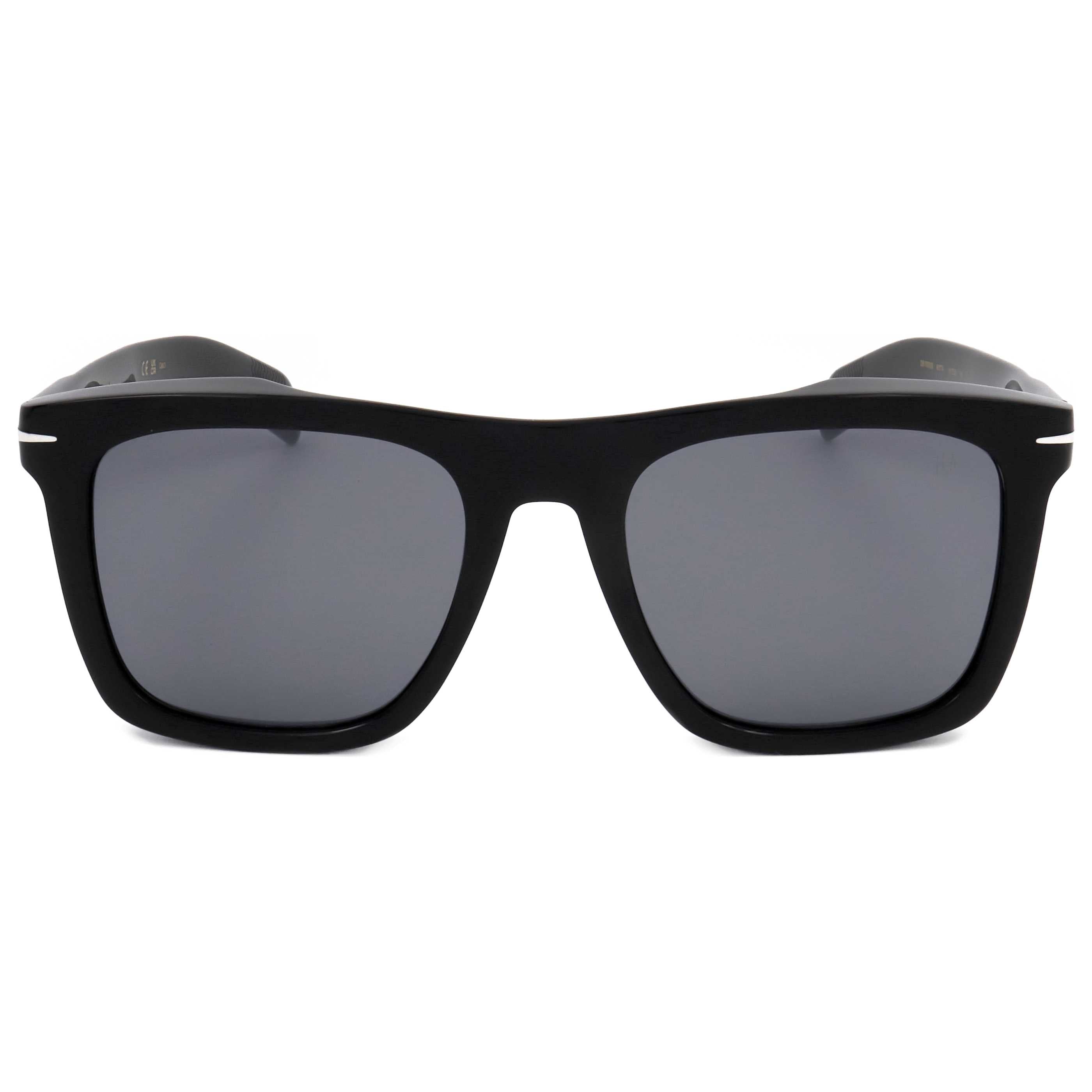 David Beckham DB7000S80751 Wayfarer-Style Sunglasses — Black, view 3