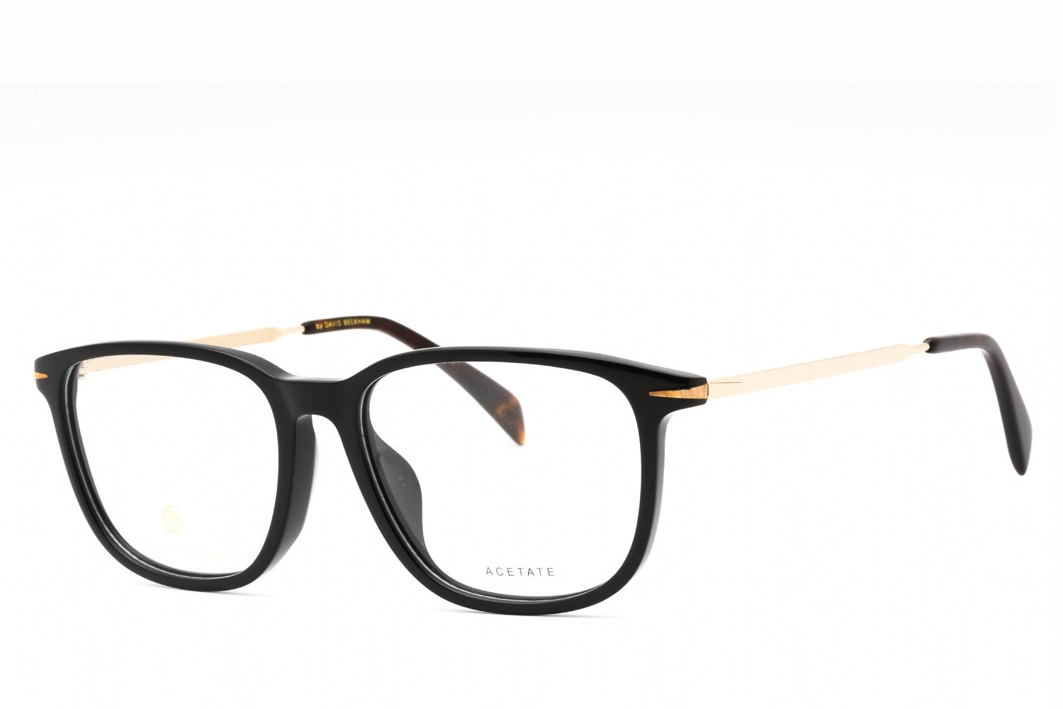 David Beckham DB7074F Acetate Frame Eyeglasses — Black by David Beckham