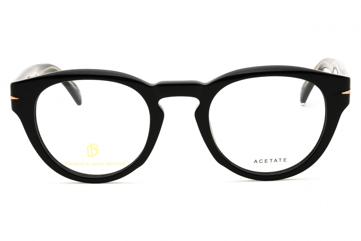 David Beckham DB7114 Eyeglasses — Black, view 2