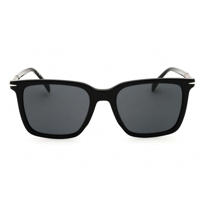 David Beckham Acetate Frame with Tinted Lenses Sunglasses — Black, view 2