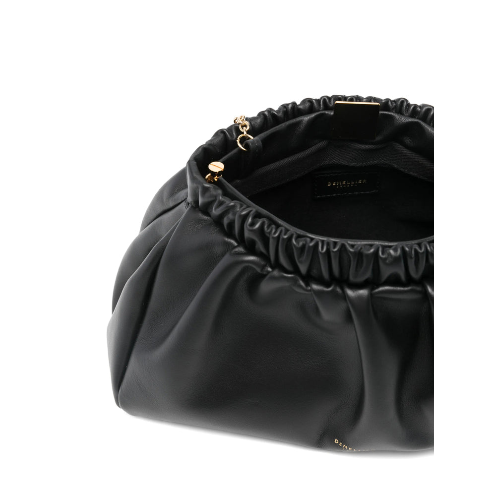 Demellier N122 Miami Clutch — Black, view 4