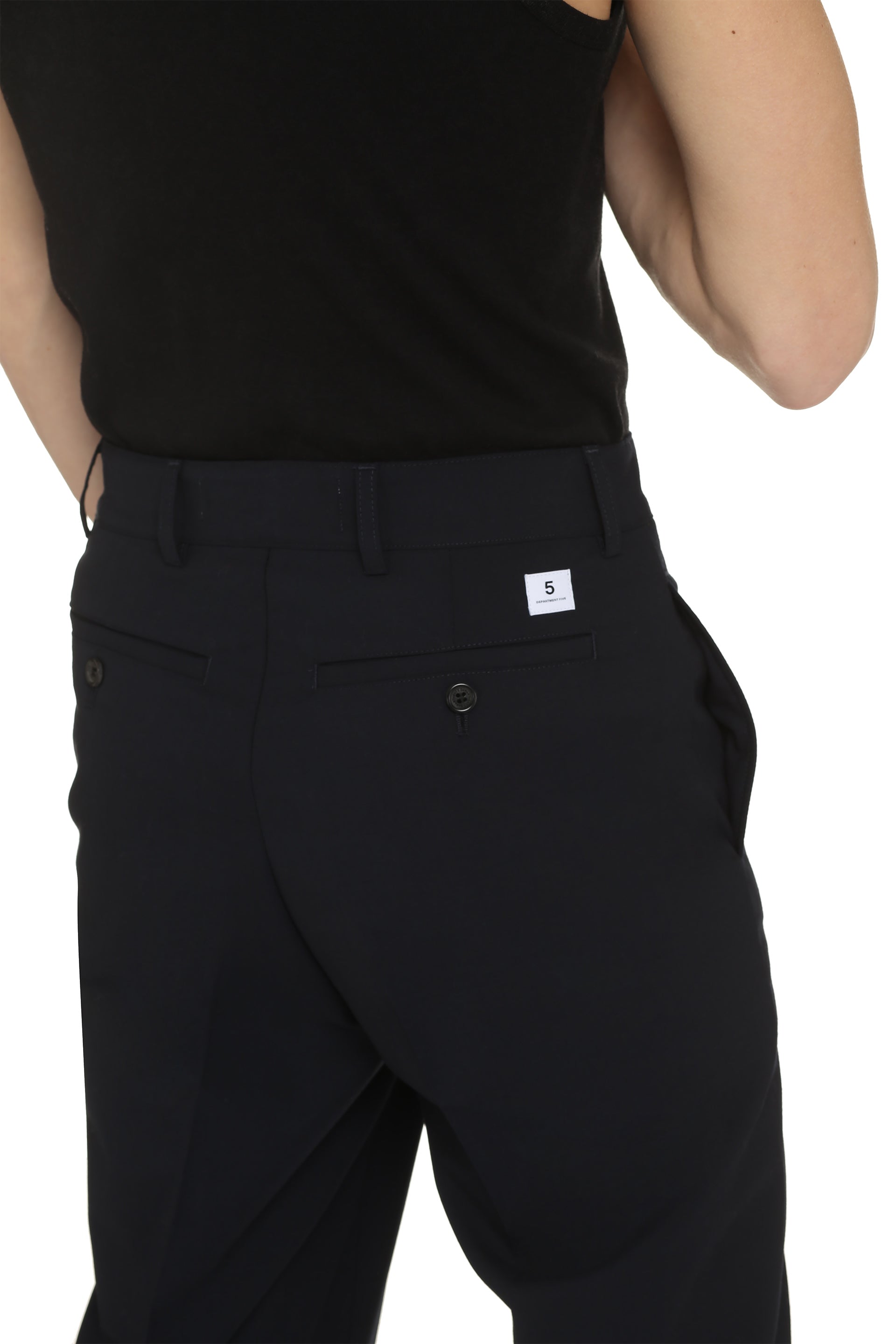Department 5 Chinos — Navy, view 5