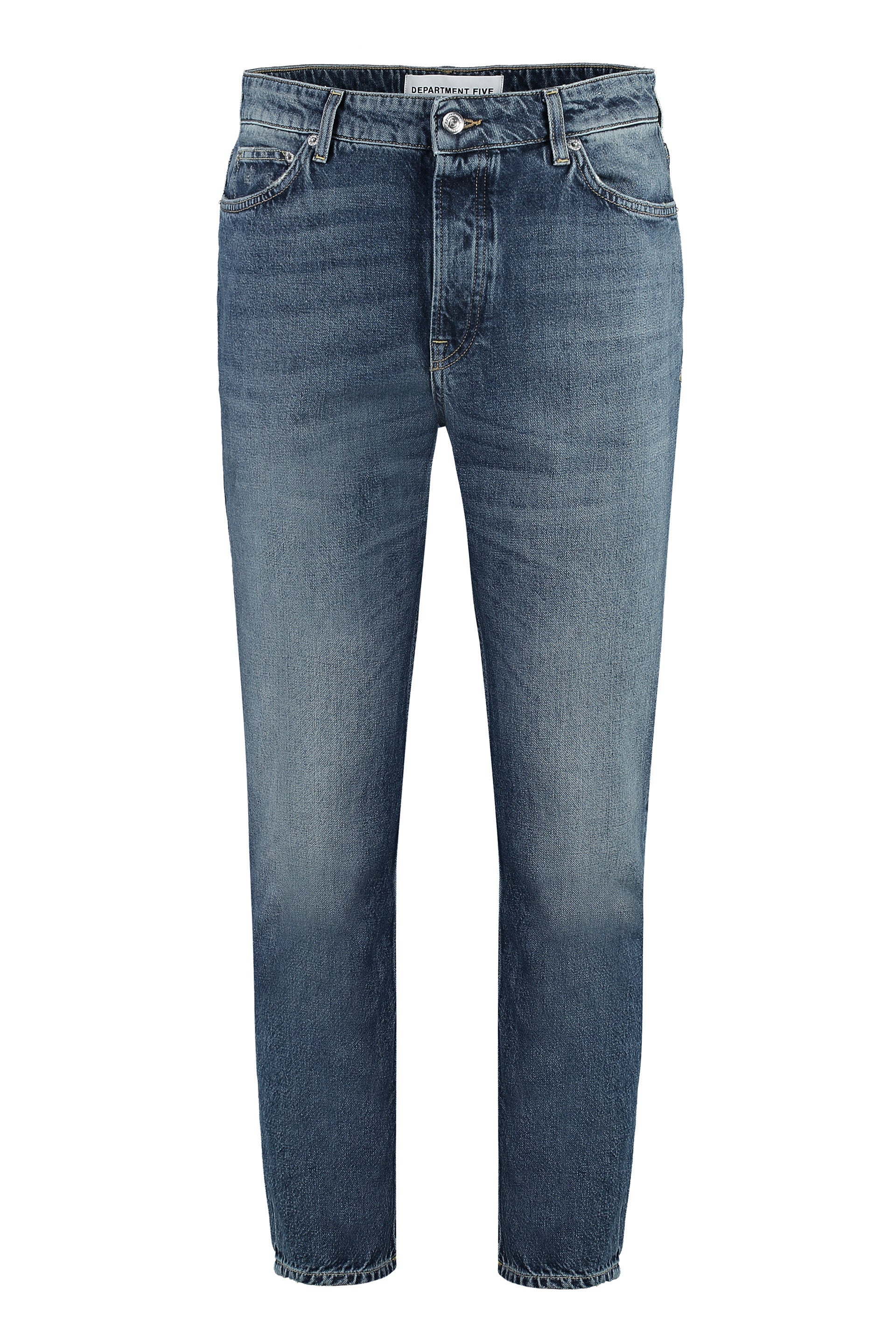 Department 5 Slim-Fit Cotton Jeans — Blue by Department 5
