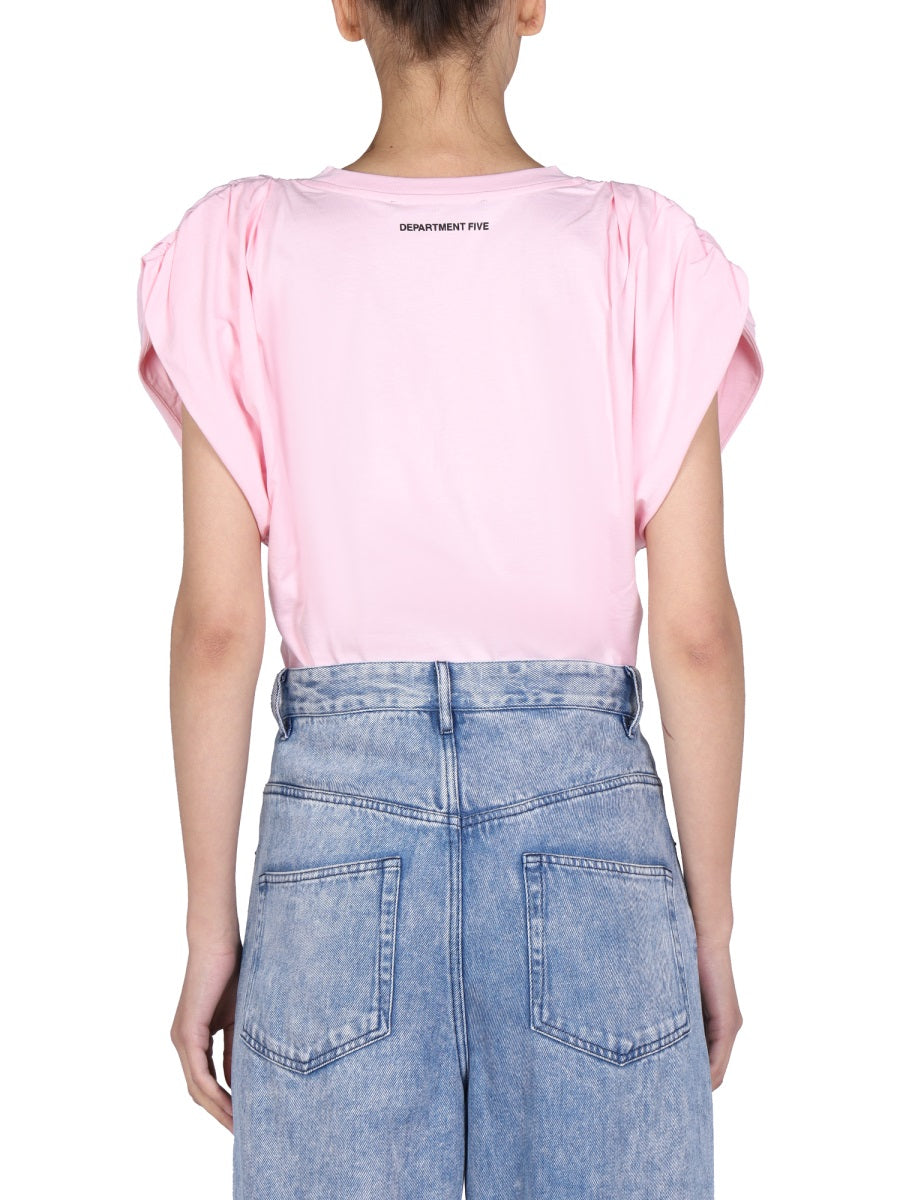 Department 5 T-Shirt — Pink, view 2
