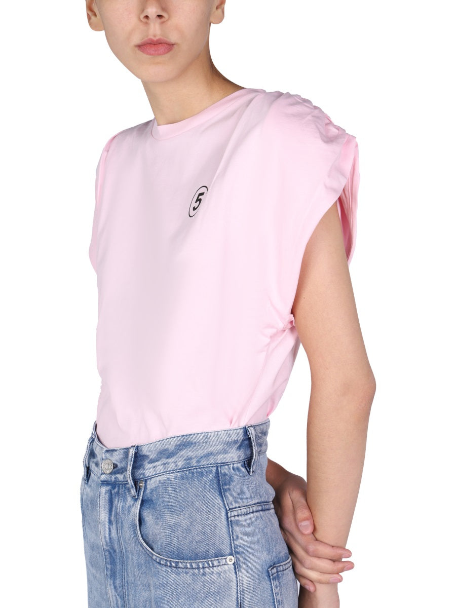 Department 5 T-Shirt — Pink, view 4