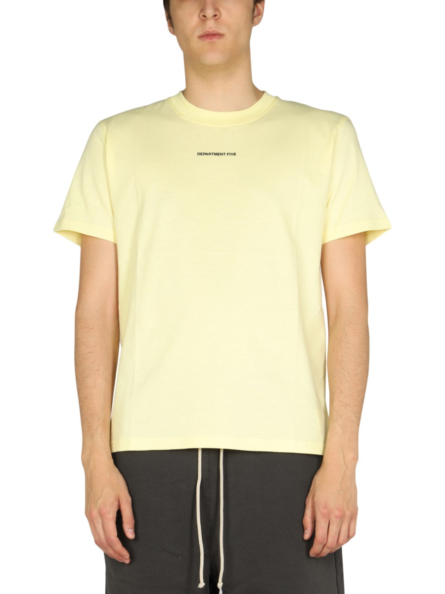 Department 5 T-Shirt — Yellow by Department 5