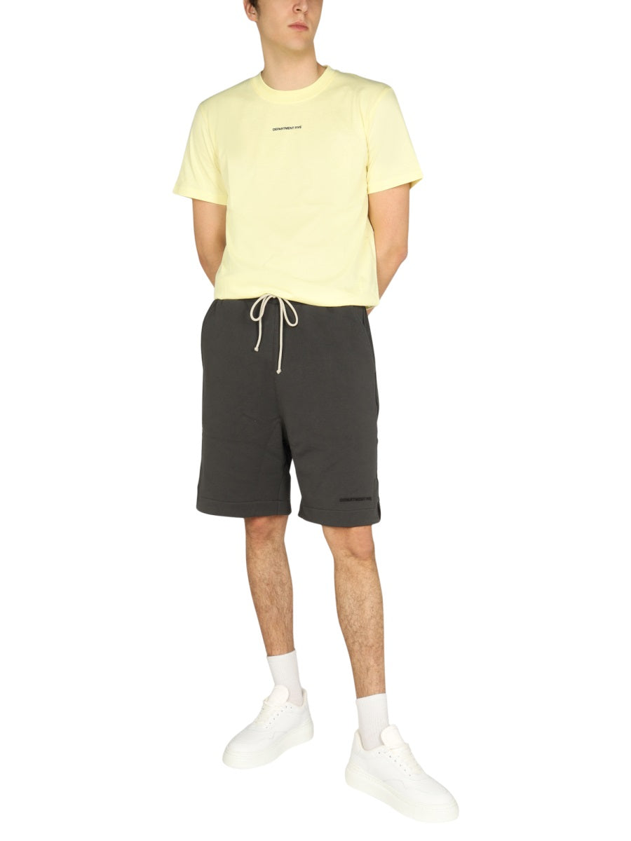 Department 5 T-Shirt — Yellow, view 3