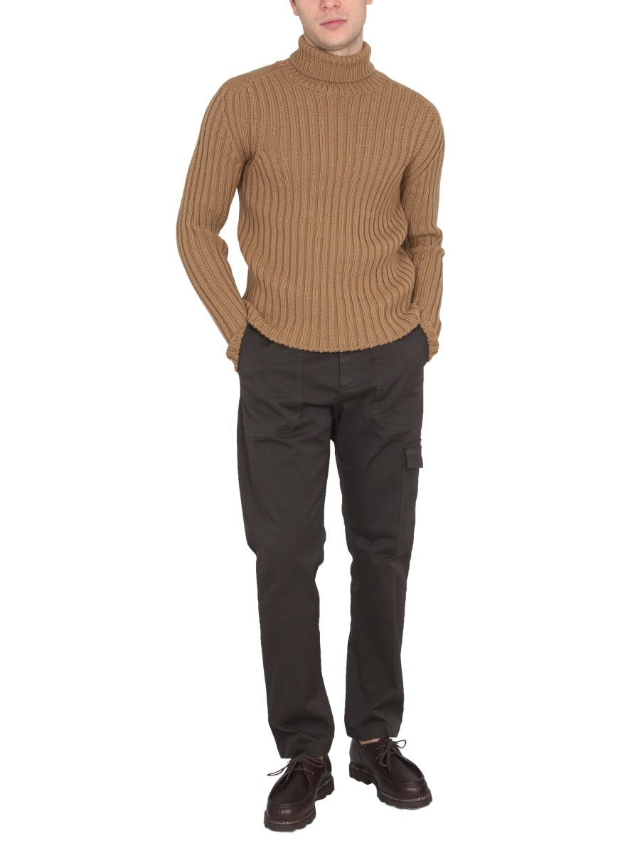 Department 5 Cotton Trousers — Brown by Department 5