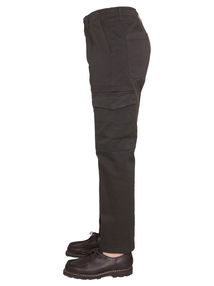 Department 5 Cotton Trousers — Brown, view 3