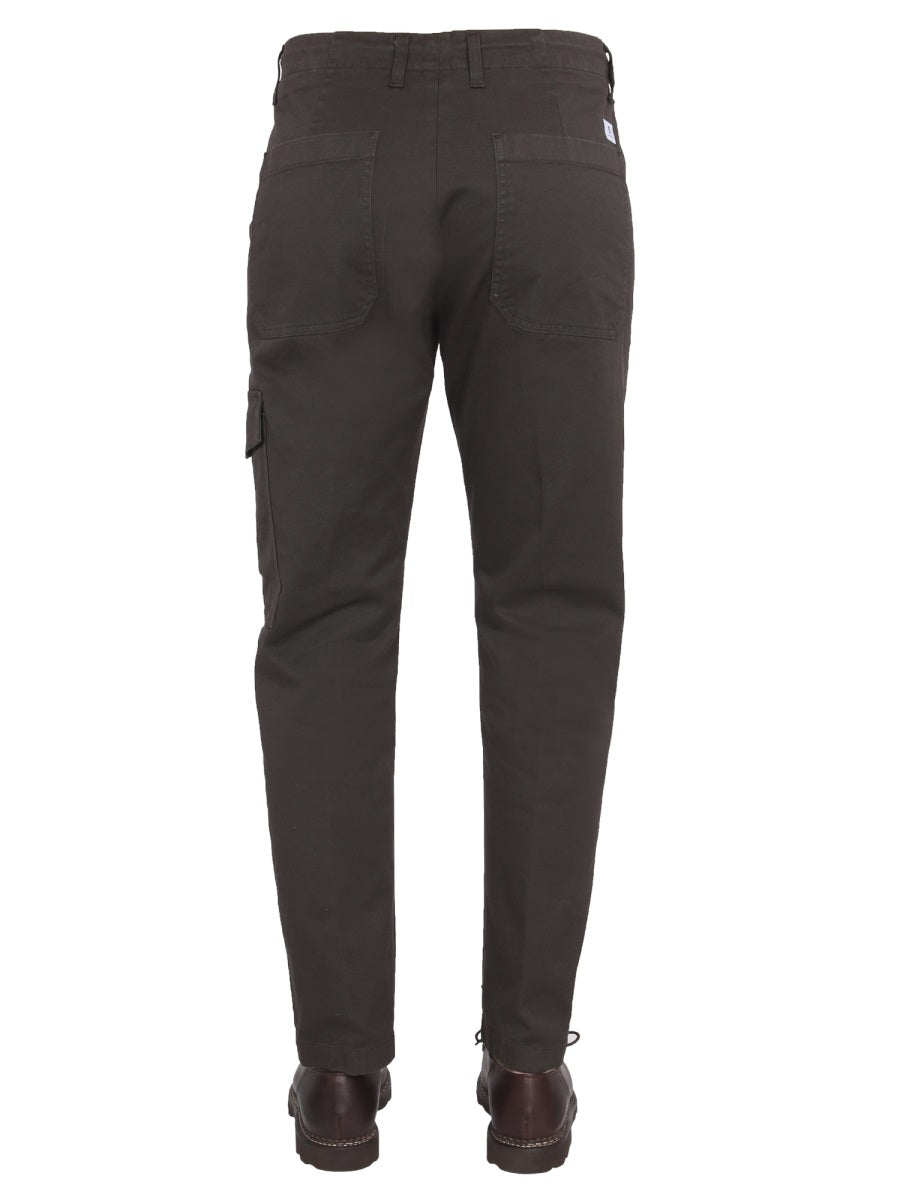 Department 5 Cotton Trousers — Brown, view 4
