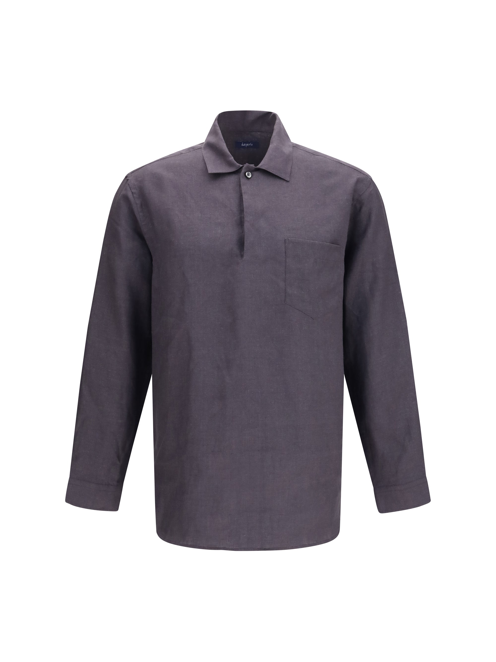 Deperlu Barry Shirt — Gray by Deperlu