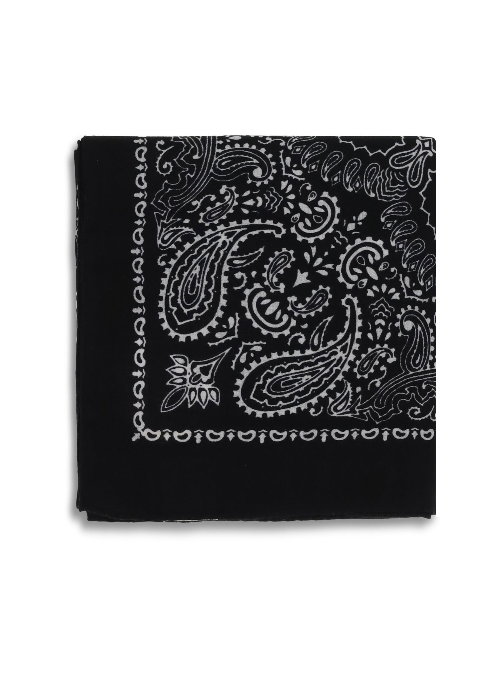 Destin Bandana Print Scarf — Black by Destin