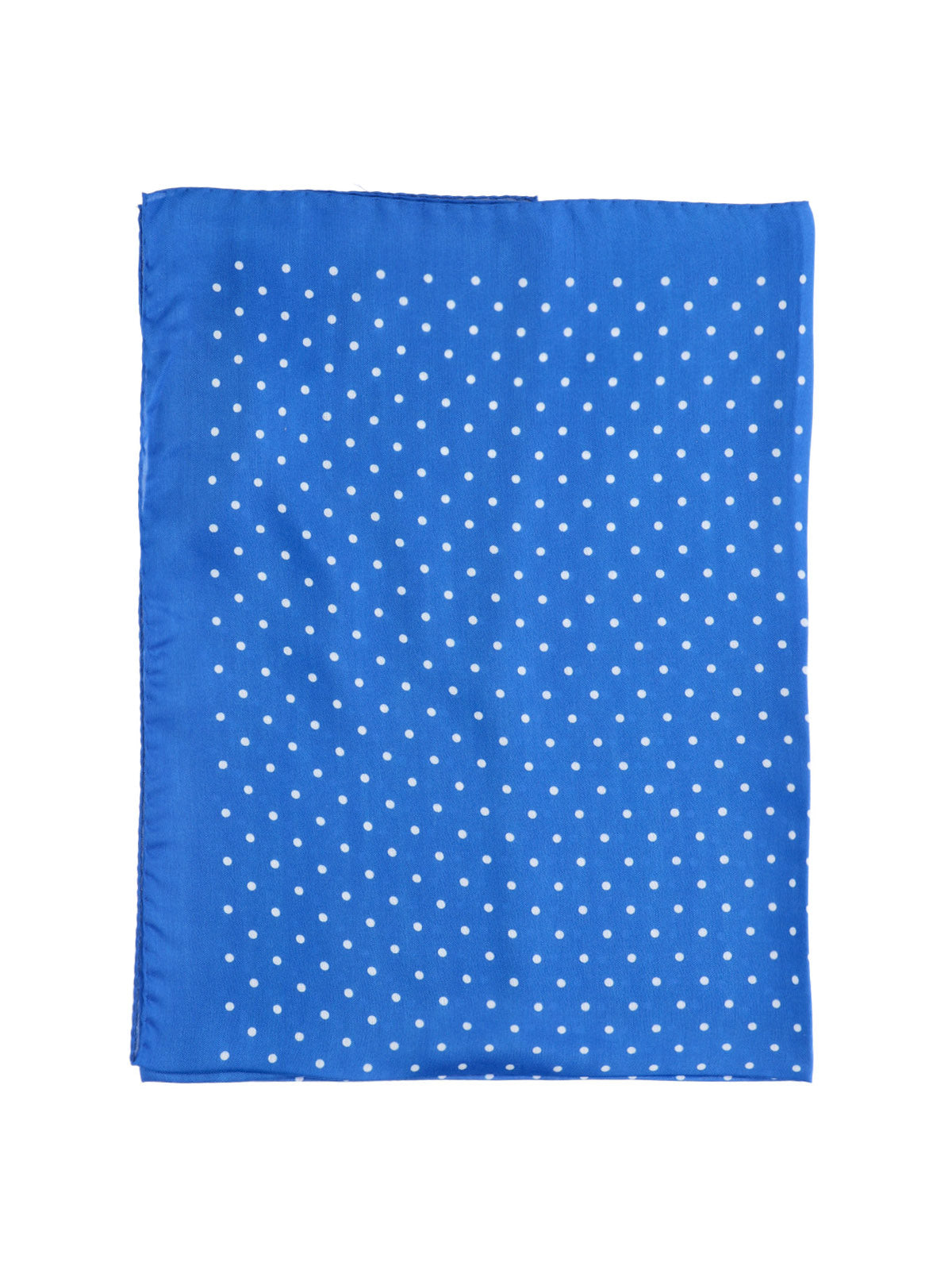 Destin Polka-Dot Modal Silk Scarf — Blue by Destin