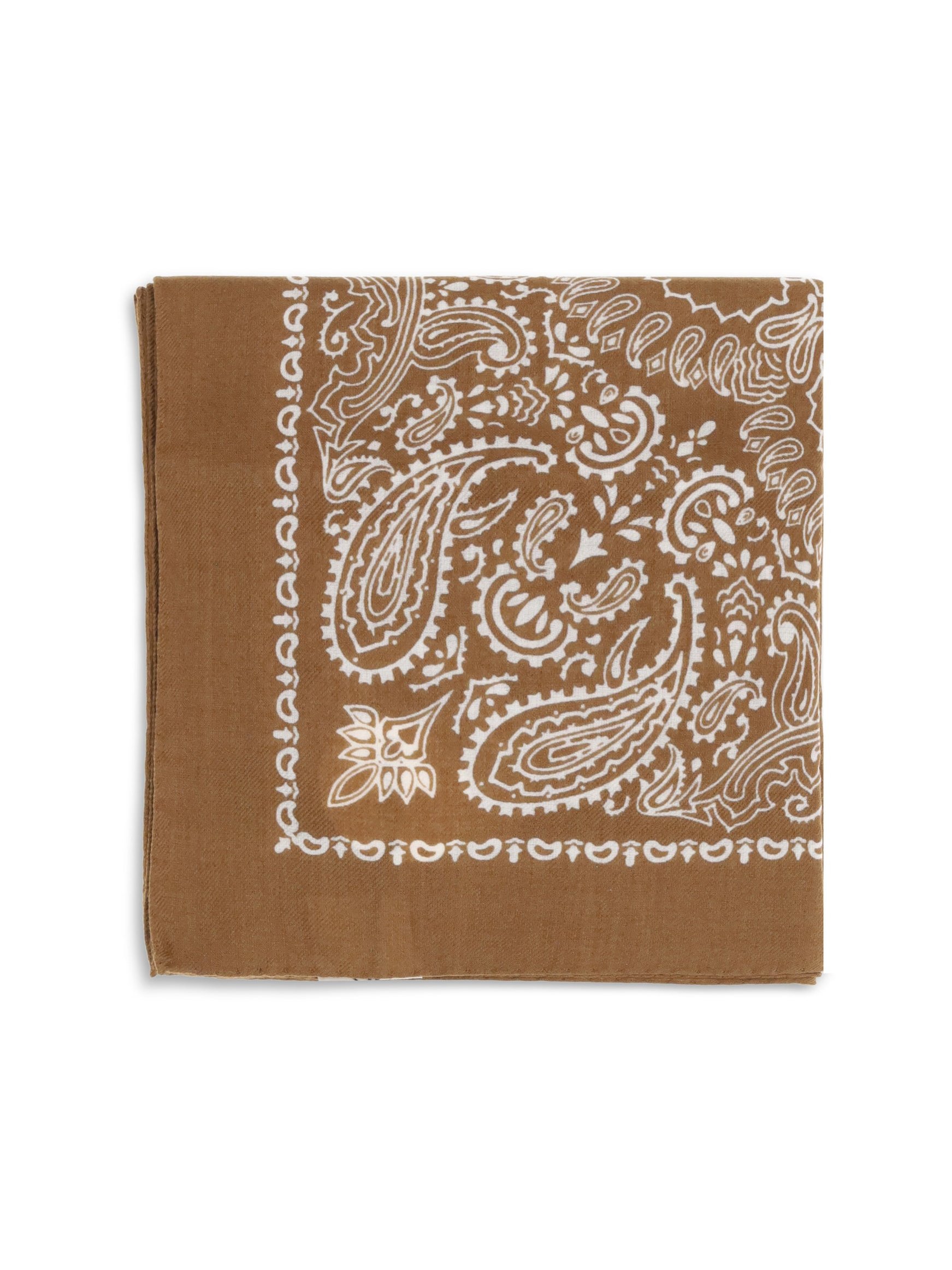 Destin Judy Bandana Carré Scarf — Brown by Destin