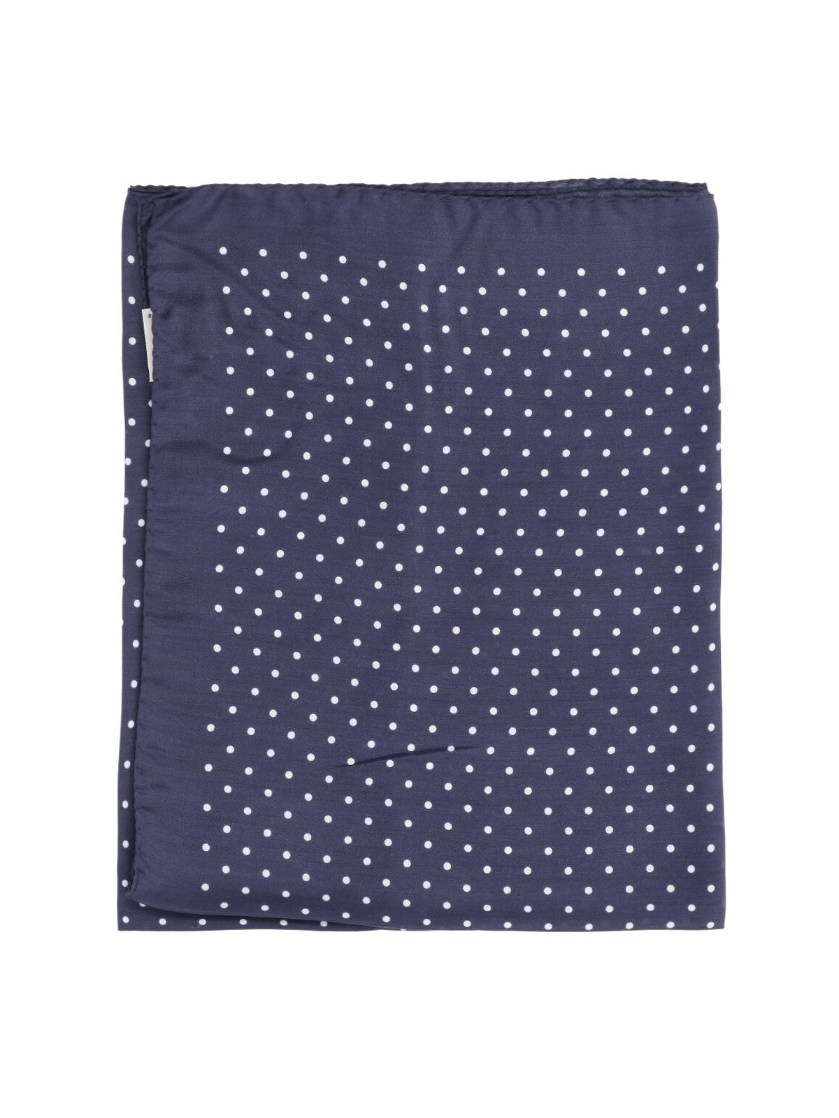 Destin Polka-Dot Modal and Silk Scarf — Navy by Destin