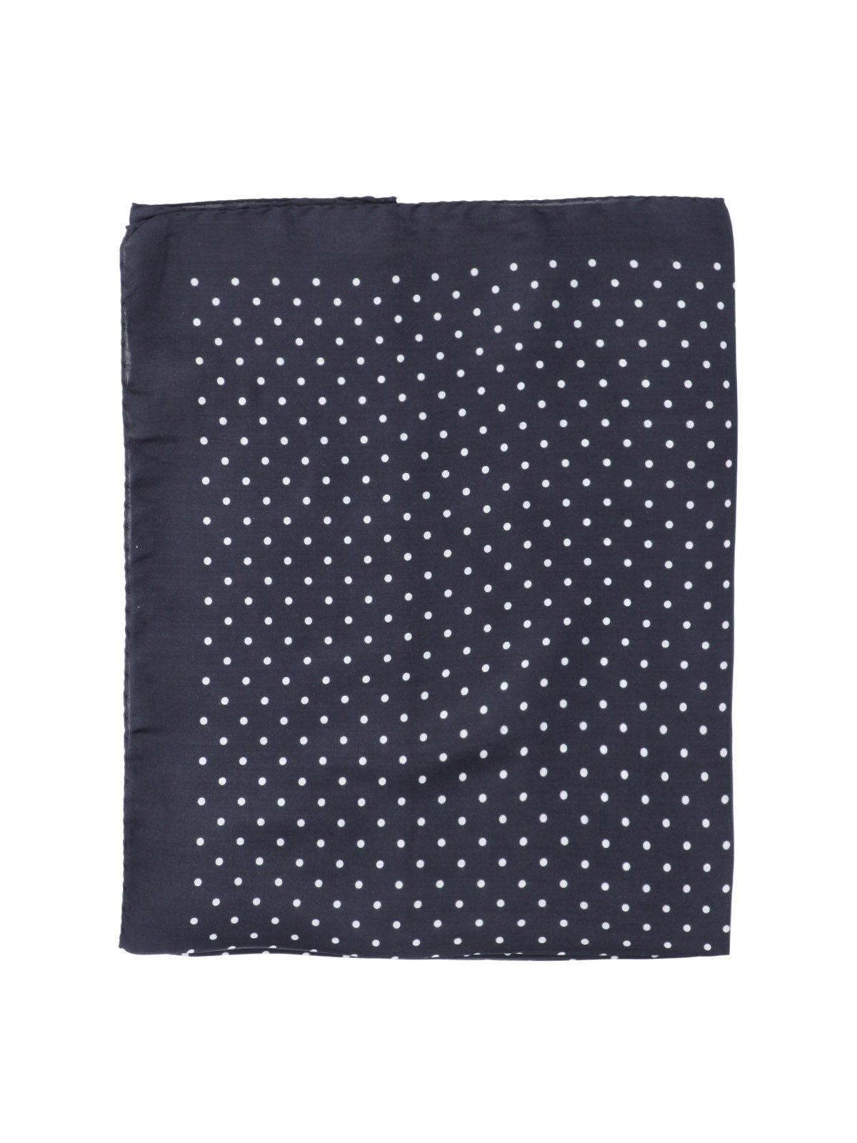 Destin Polka Dot Modal-Silk Scarf — Navy by Destin