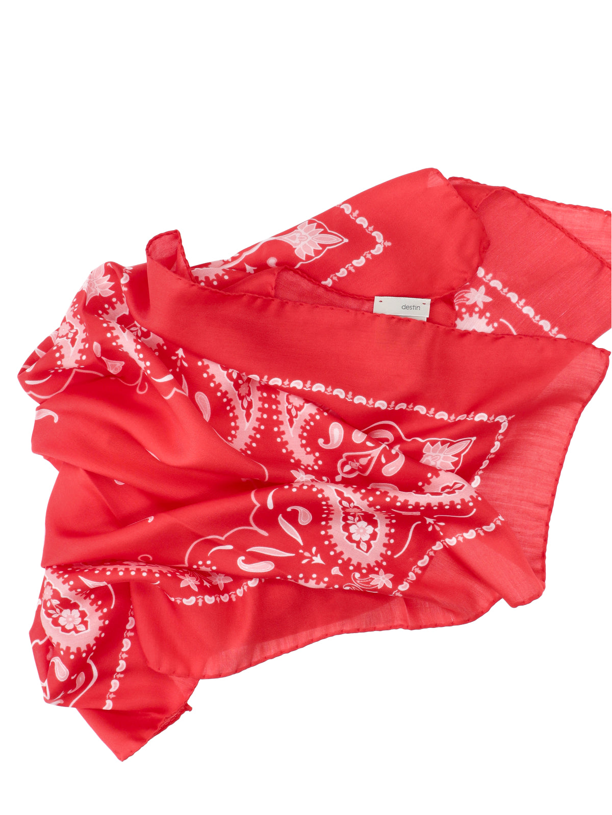 Destin Scarf — Red, view 3