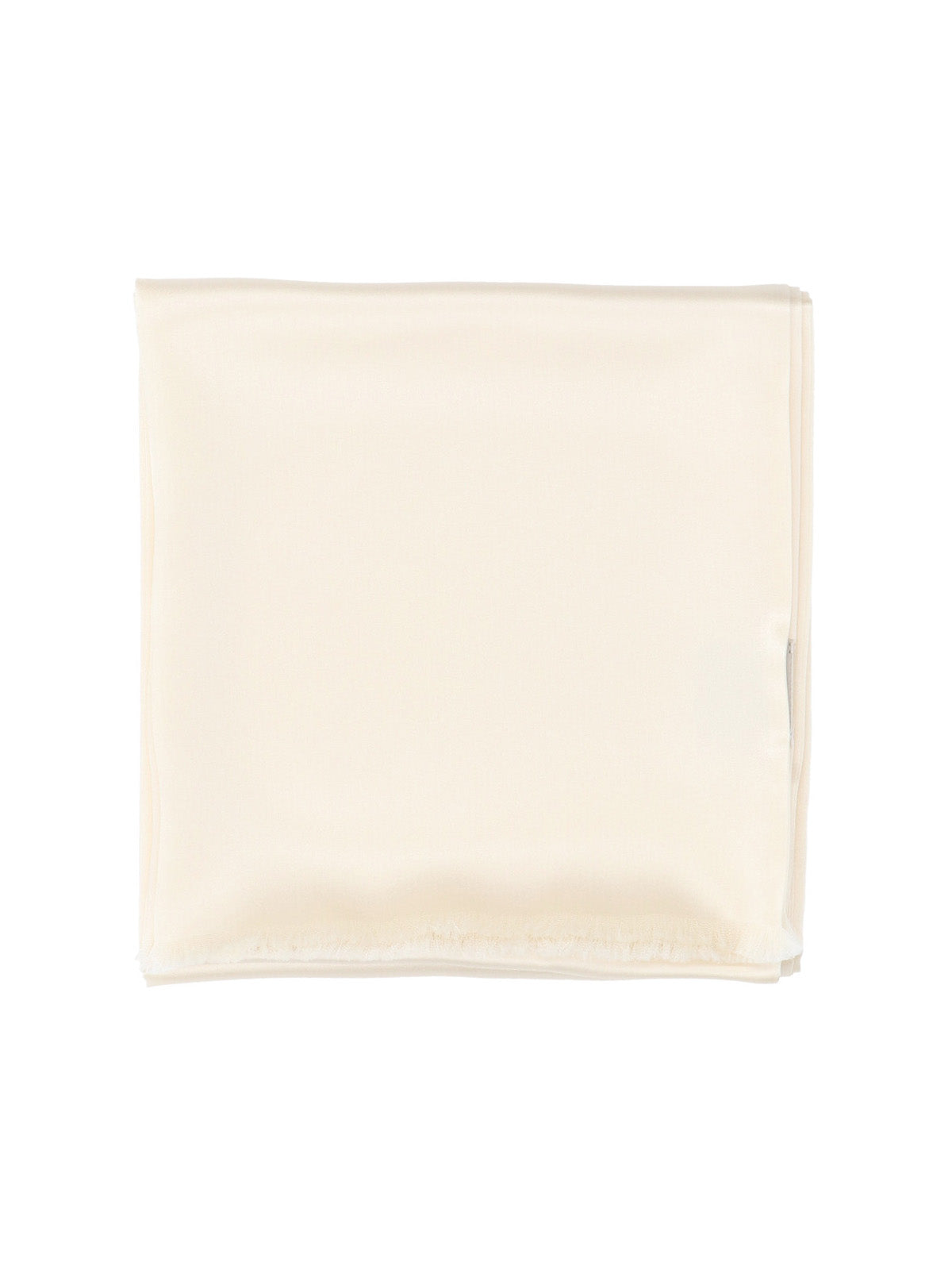 Destin Silk Scarf — White, view 2
