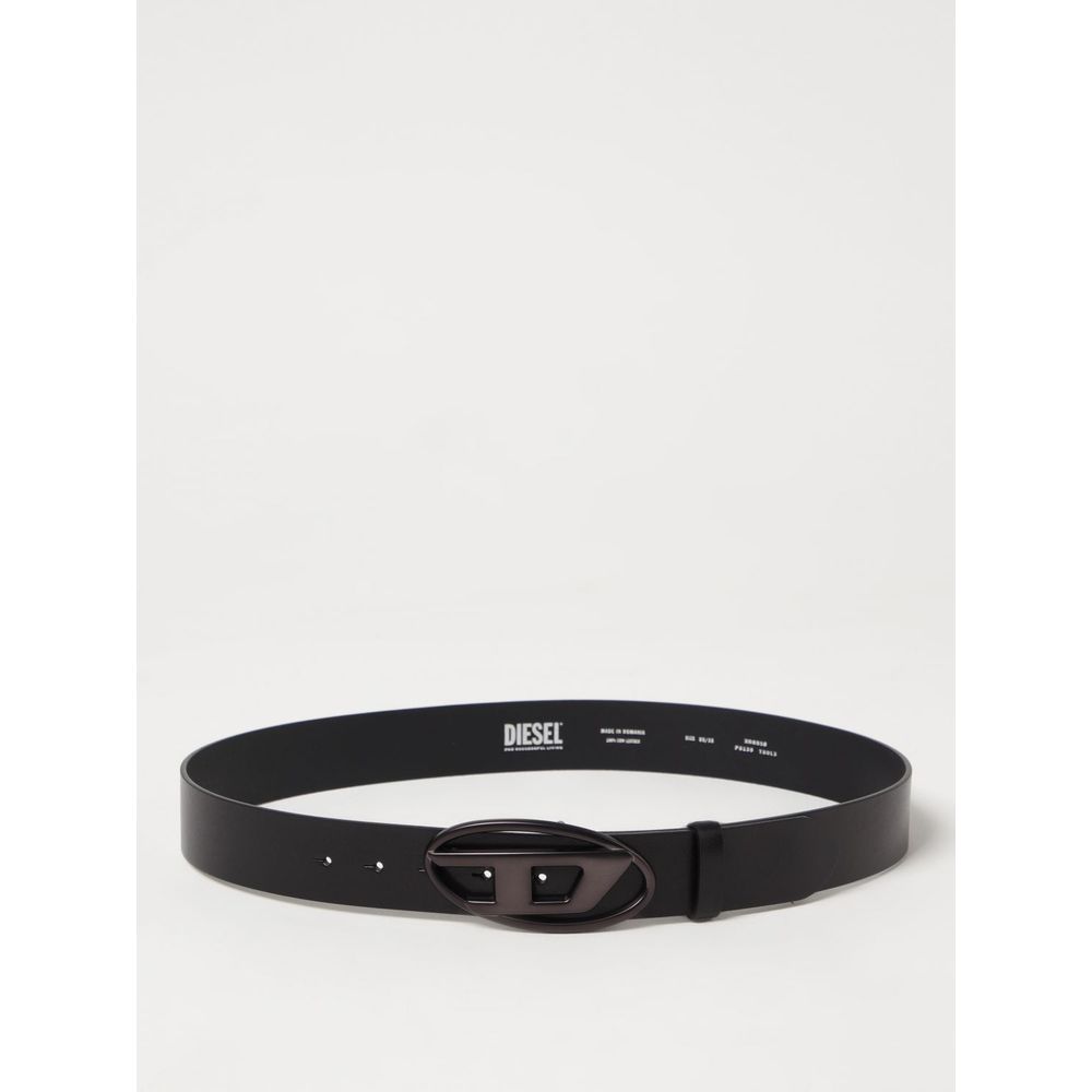 Diesel Leather Belt — Black by Diesel