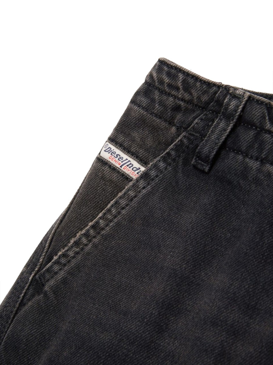 Diesel D-Sire Cargo-J Cargo Trousers — Black, view 3